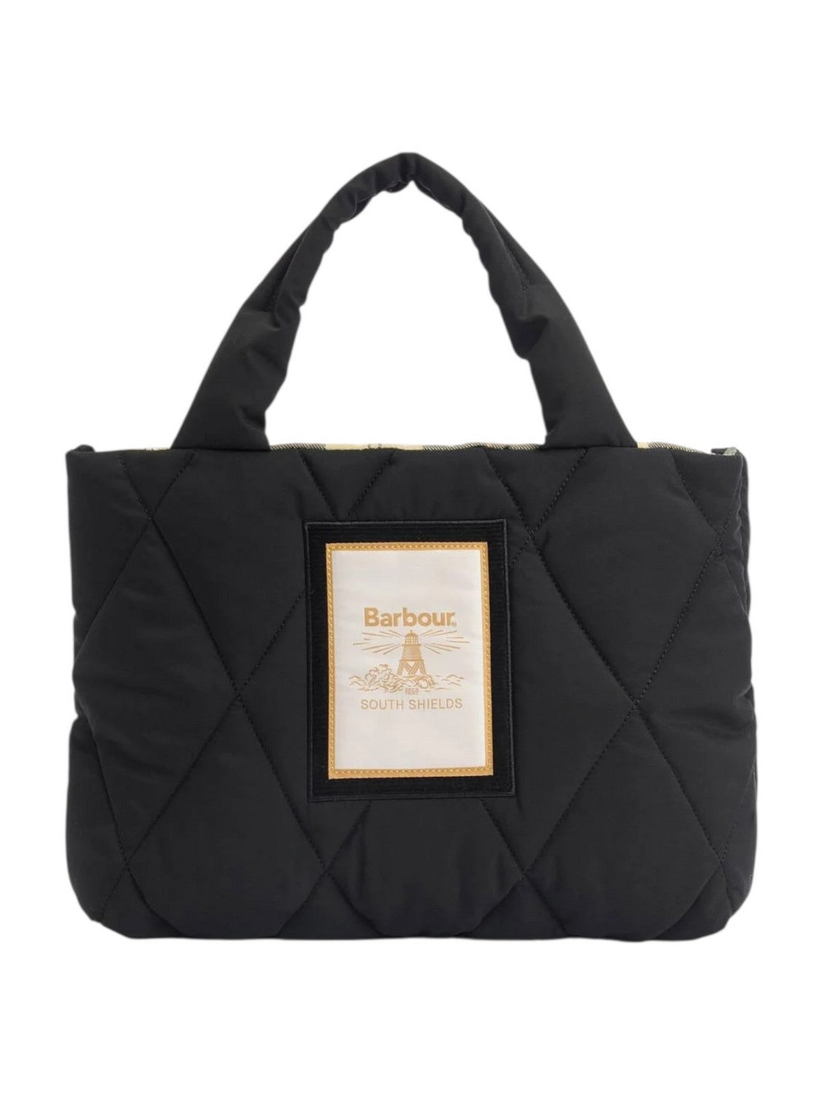 BARBOUR Damentasche MARIAH MINI QUILTED LBA0435 BK31 SCHWARZ/ANCIENT