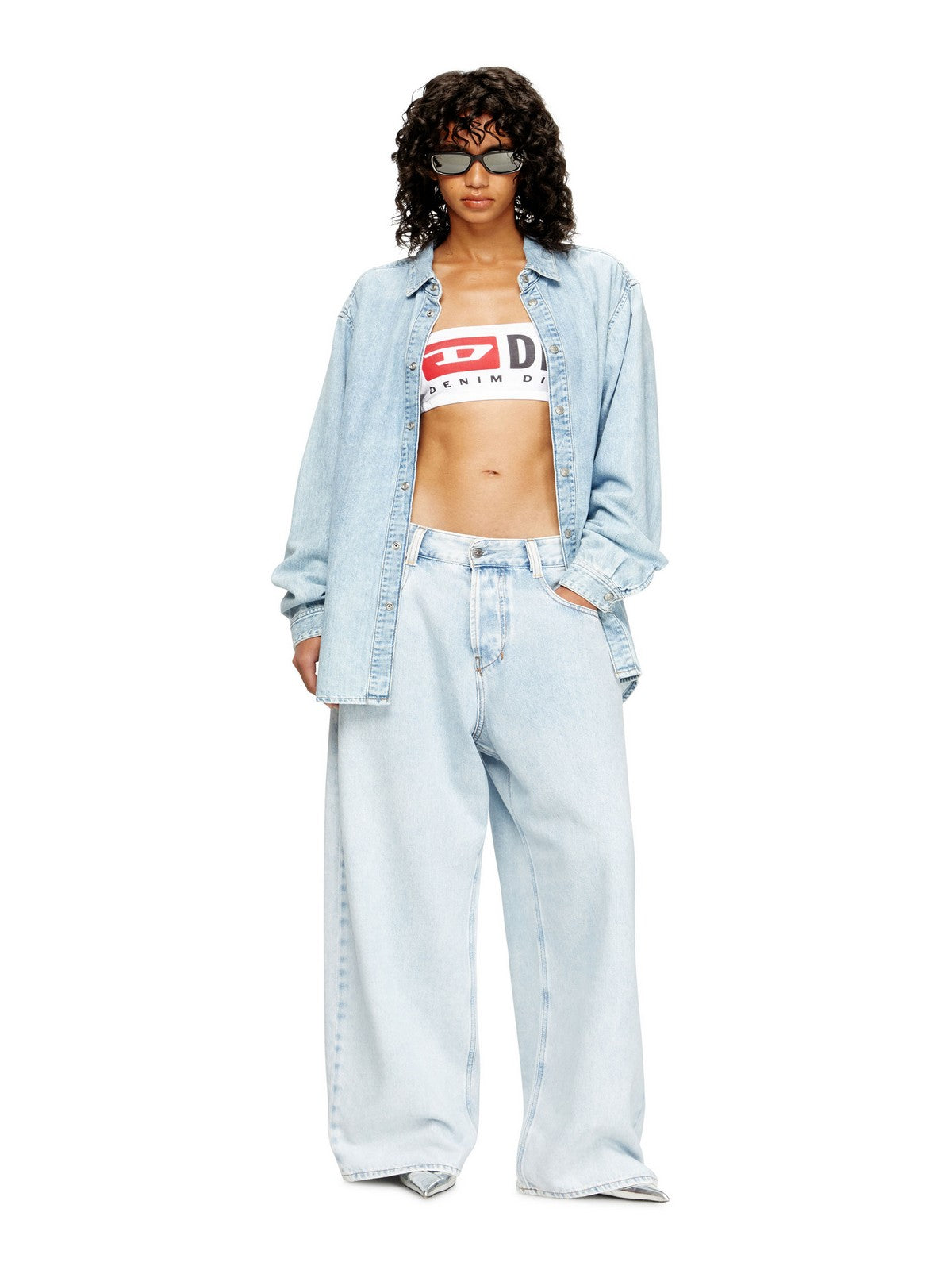 DIESEL Top Donna UFSB-MELANIE REGGISENO A13400 0WHAV 100 100 - WHITE