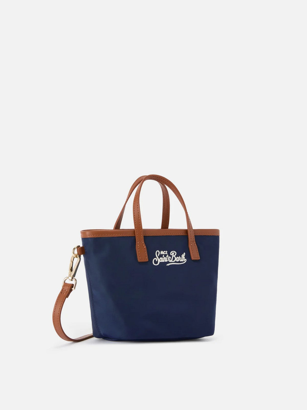MC2 SAINT BARTH Borsa Donna CITY BAG MINI NYLON 01823L BLU
