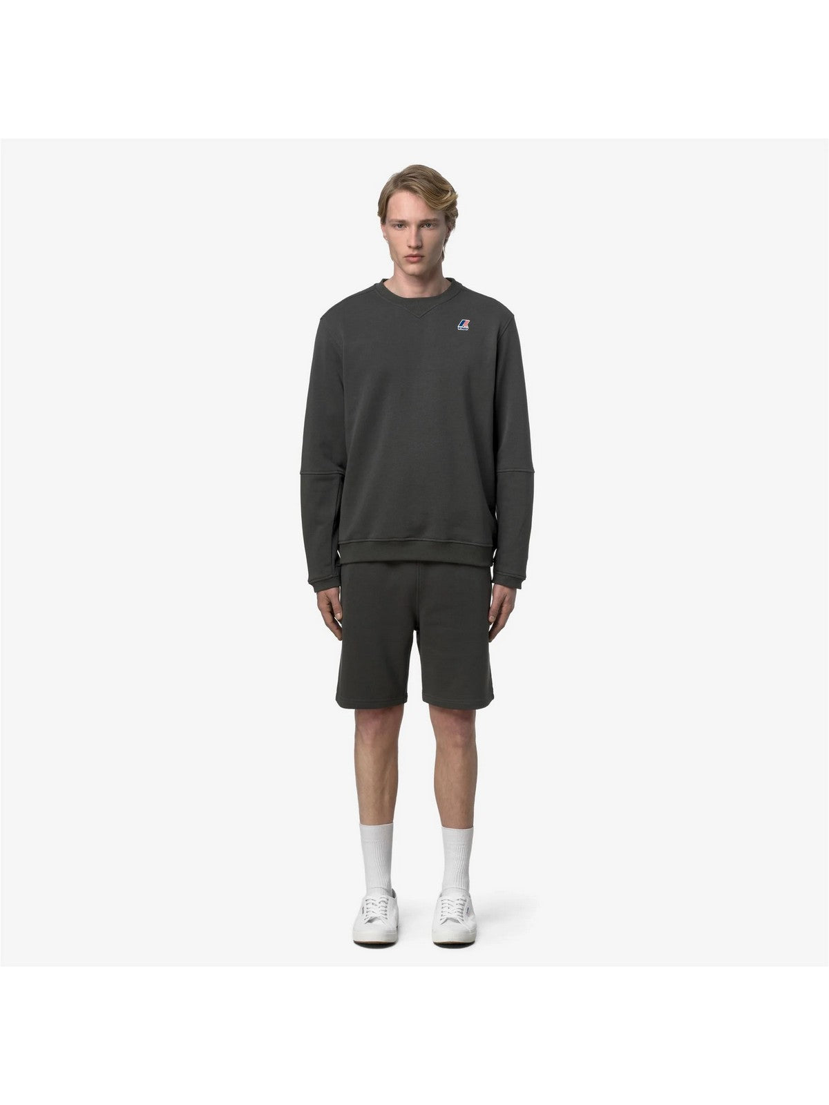K-WAY Bermuda Uomo CASIMIR POLY COTTON K5138GW WMR GREEN BLACKISH