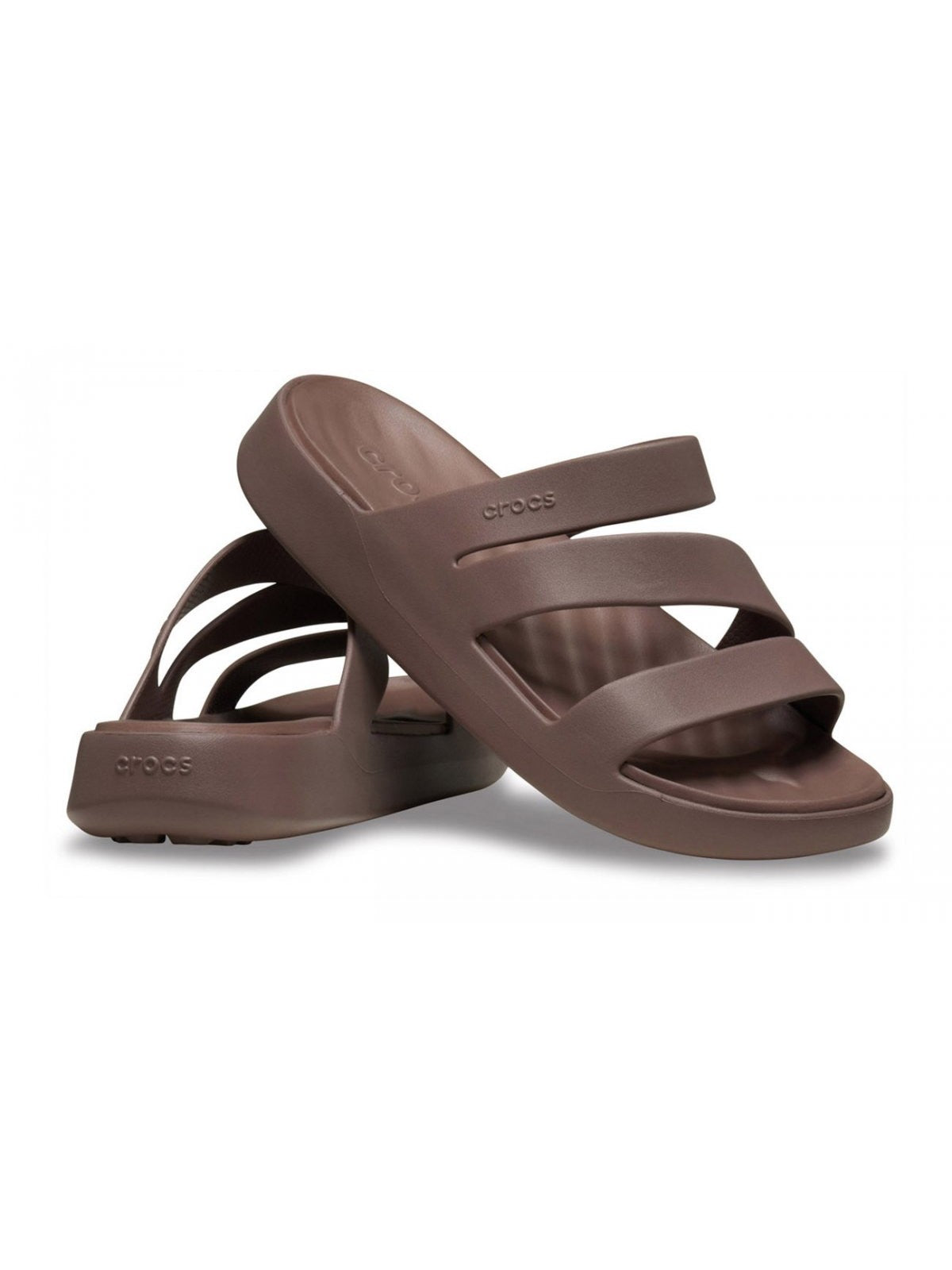 CROCS Ciabatta Donna Getaway Strappy W 209587 0LF TRUFFLE gioboutiqueweb