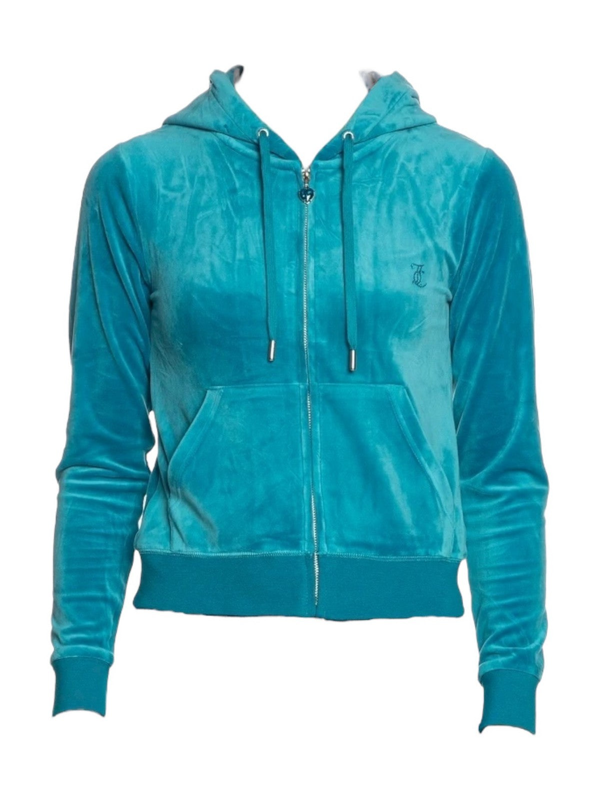JUICY COUTURE Felpa Donna Jewel Robertson Hoodie VIJB80411WPFJA7 Blu gioboutiqueweb