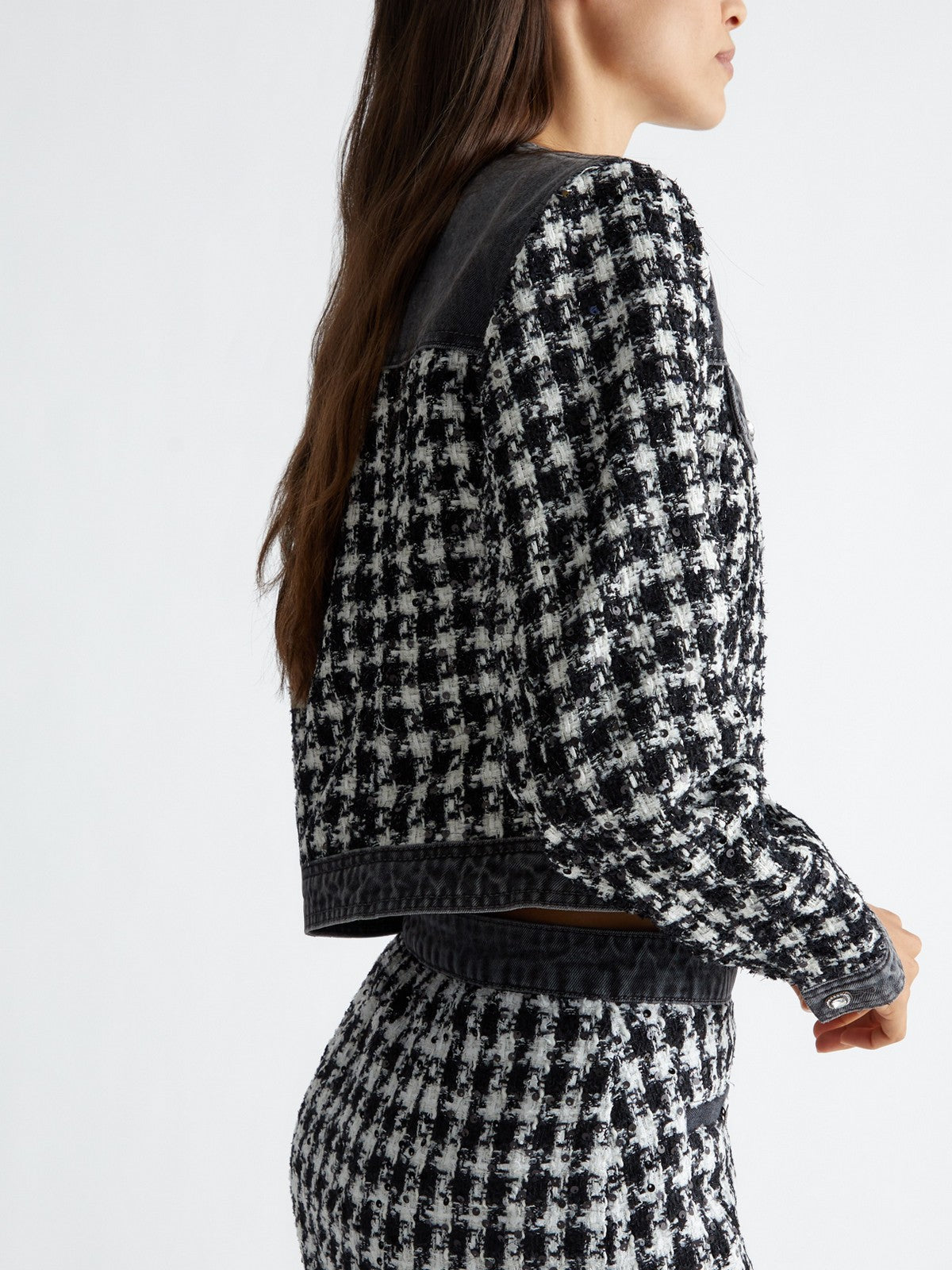 LIU JO BLUE DENIM Giubbino Donna UF4160D4956 87417 Nero gioboutiqueweb