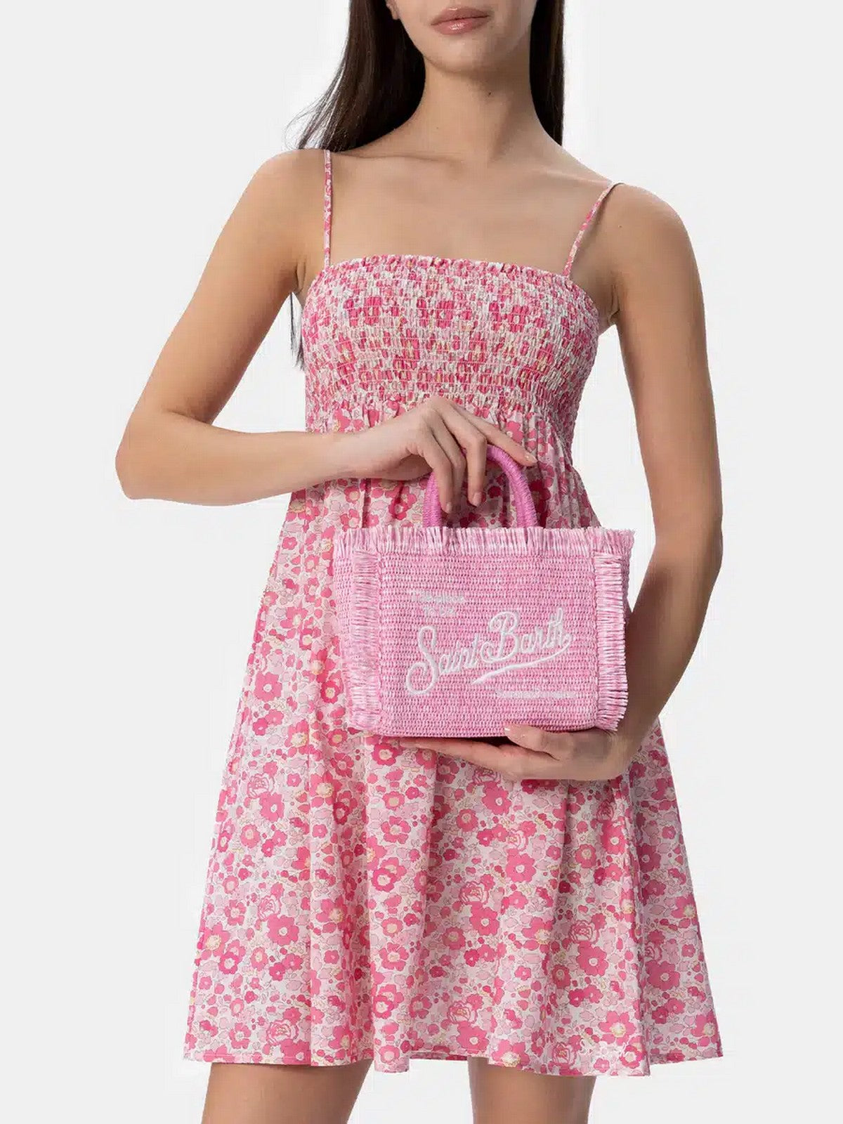 MC2 SAINT BARTH Borsa Donna VANITY MINI STRAW N 01526H 21 EMB gioboutiqueweb