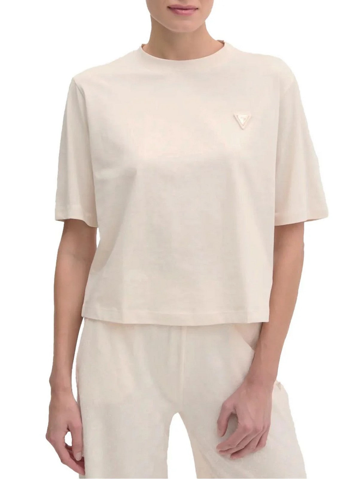 GUESS SPORT T-shirt Donna COLETTE BOXY T-SHIRT V4BI21 I3Z14 G6K5 OCEAN SALT gioboutiqueweb