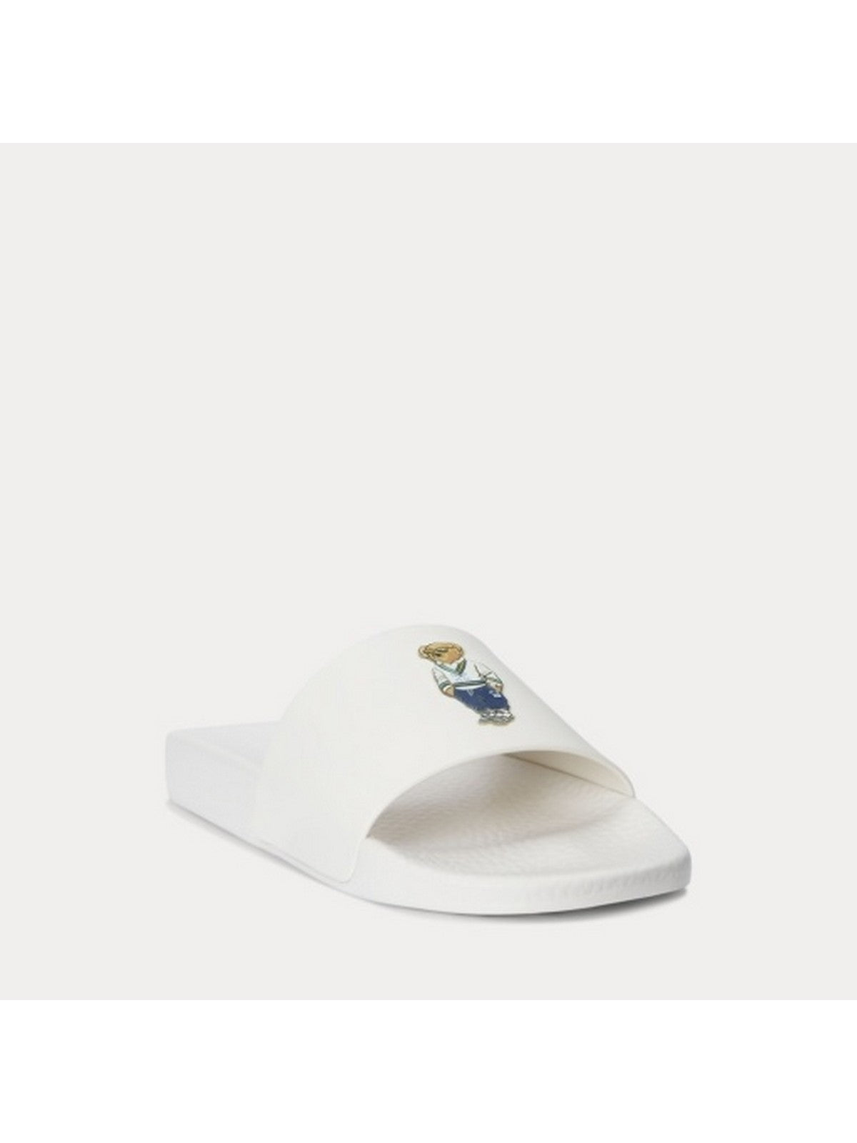 POLO RALPH LAUREN Ciabatta Uomo POLO SLIDE-SANDALS-SLIDE 809962615 001 Bianco gioboutiqueweb