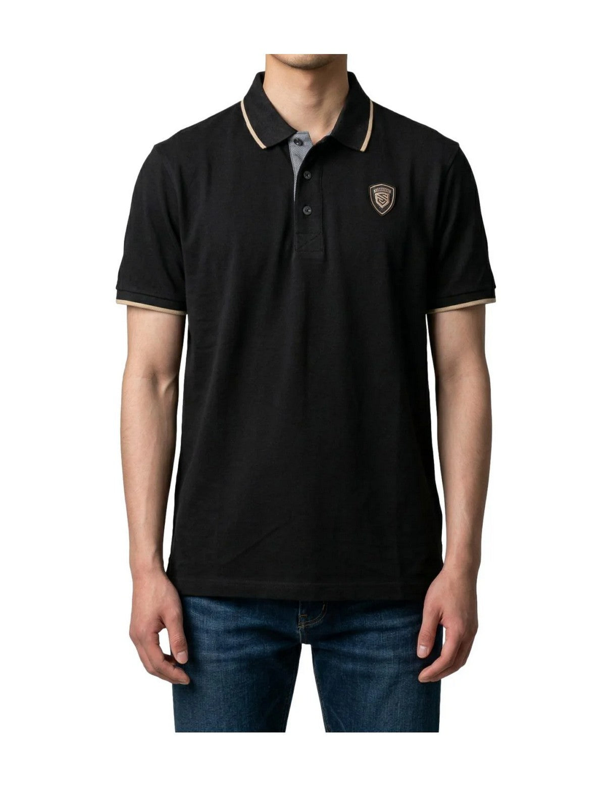 BLAUER Polo Uomo DAMON 26SBLUT02288 007479 999 Nero