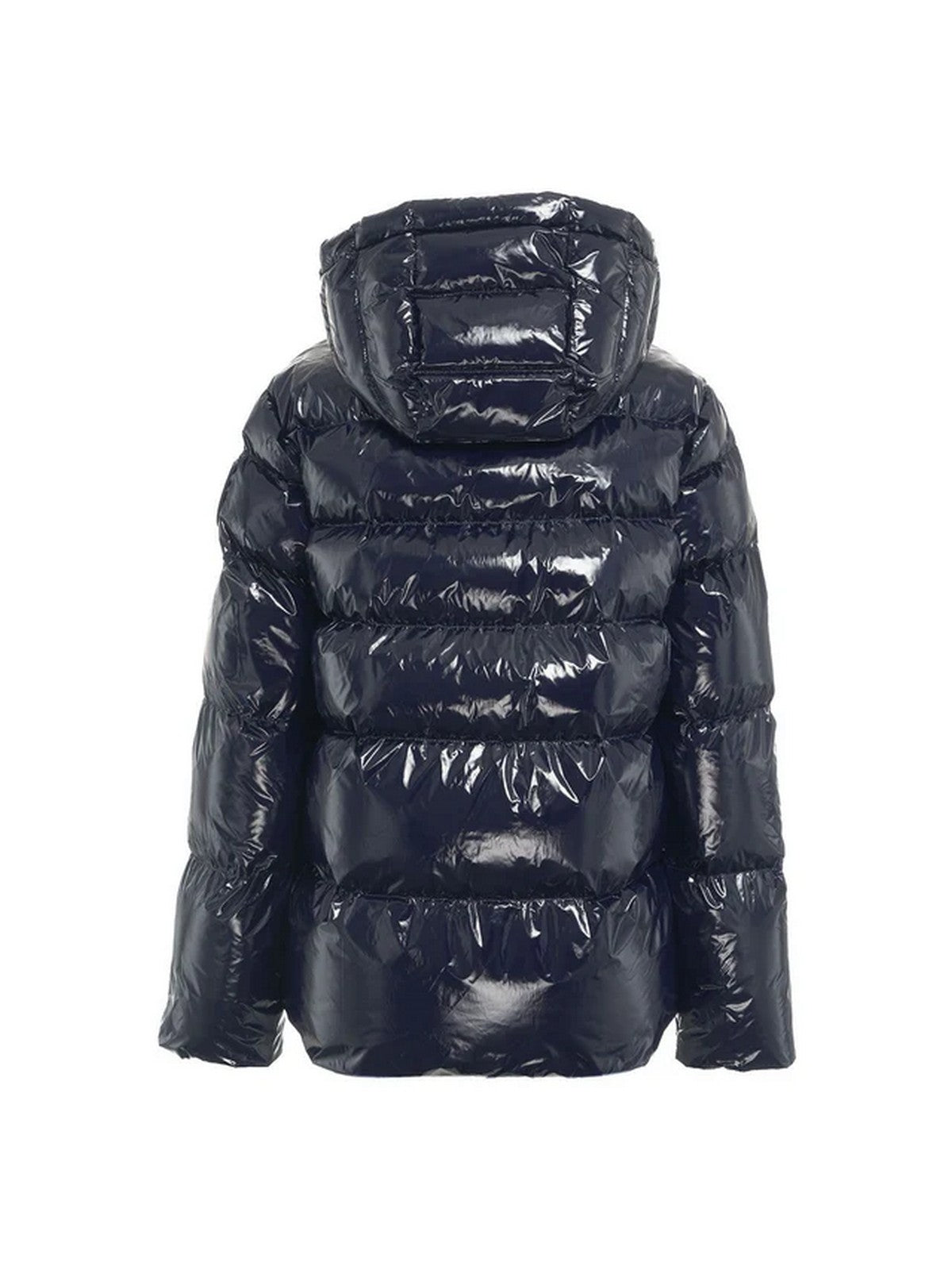 PINKO Piumino Donna Eleodoro Caban Crystal Nylon C 101597-A11K G02 Blu gioboutiqueweb