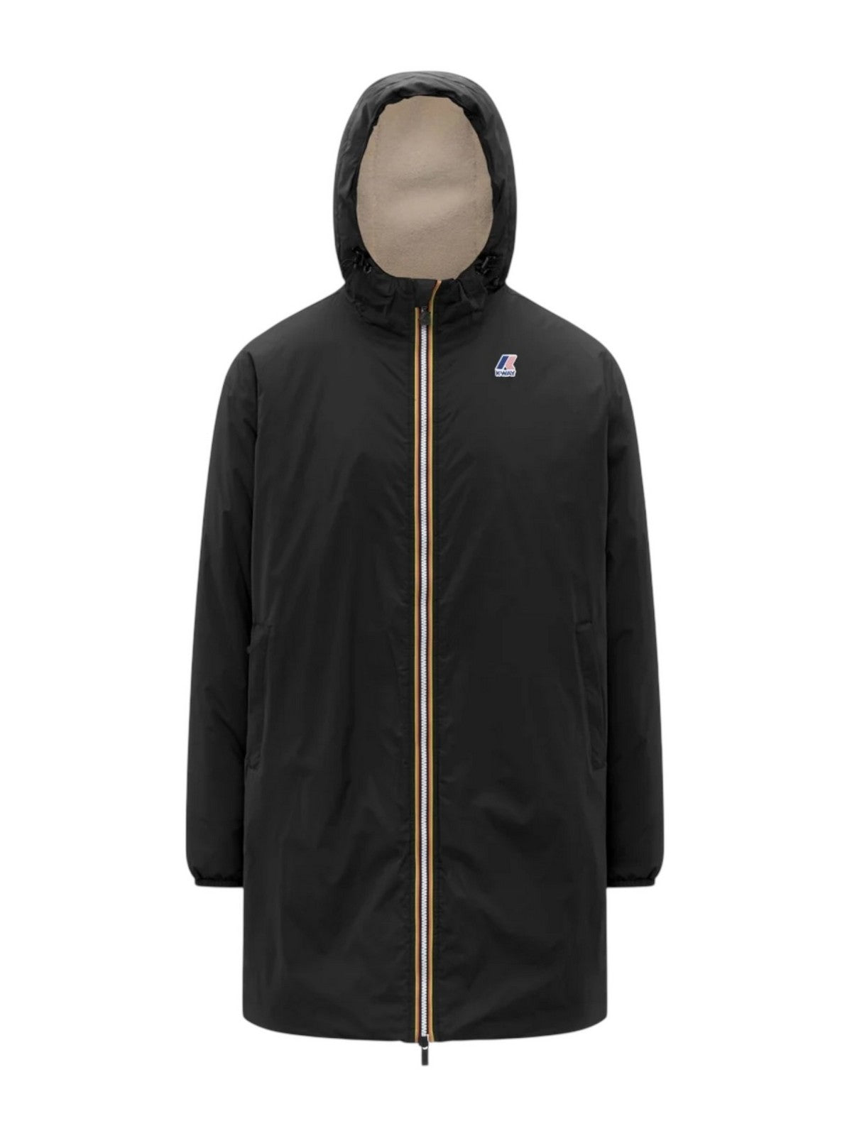 K-WAY Giubbino Uomo LE VRAI 4.0 EIFFEL EAST ORSETT K21516W USY BLACK PURE