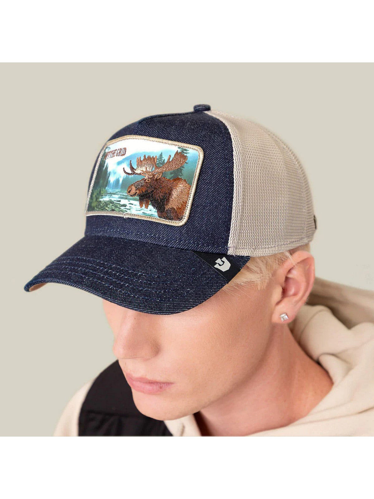 GOORIN BROS Cappello Uomo STAYCATION 101-2314 DEN GRAY DENIM