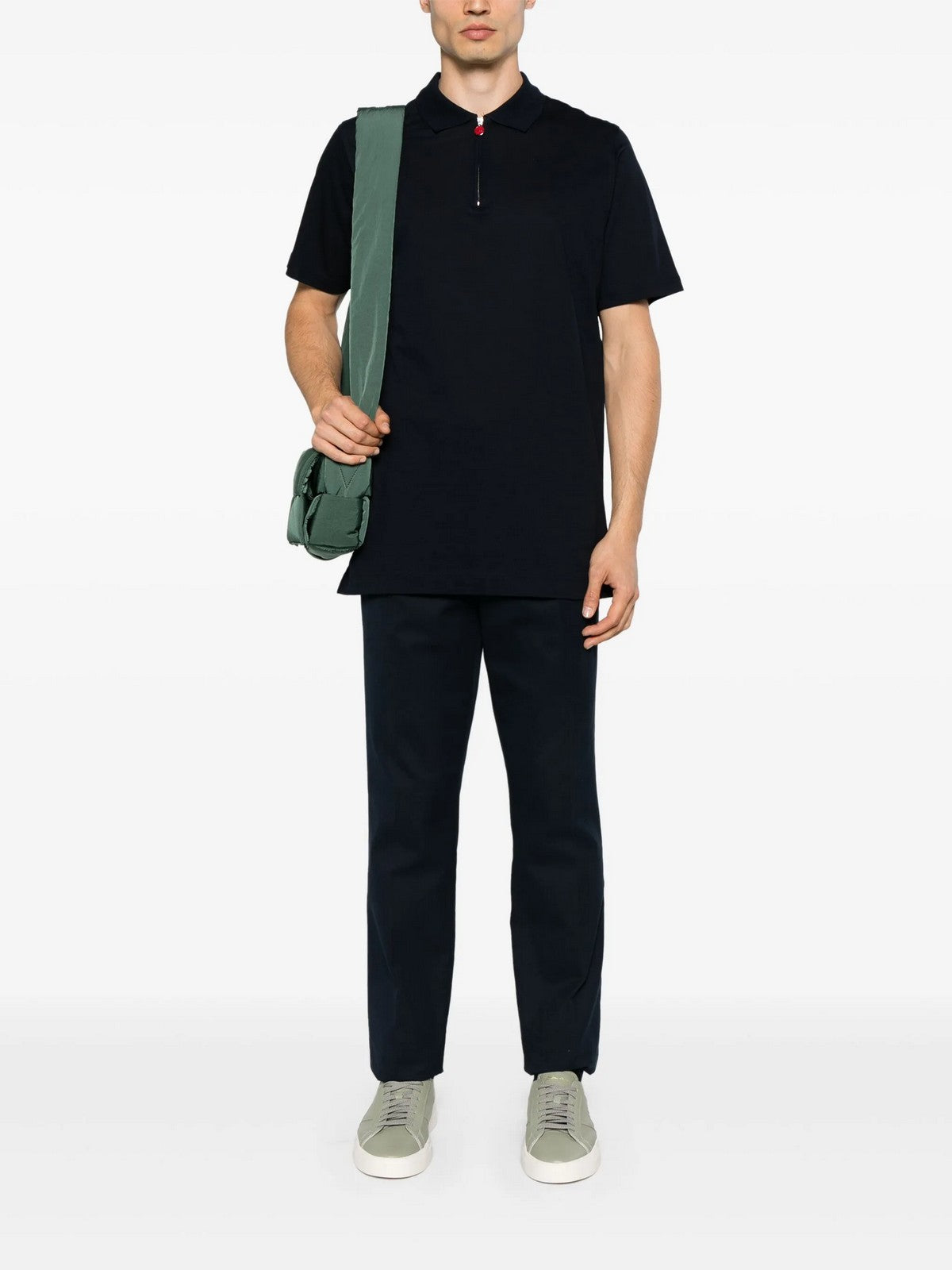 KITON Polo Uomo UMK1171K400N NAVY BLUE Blu gioboutiqueweb
