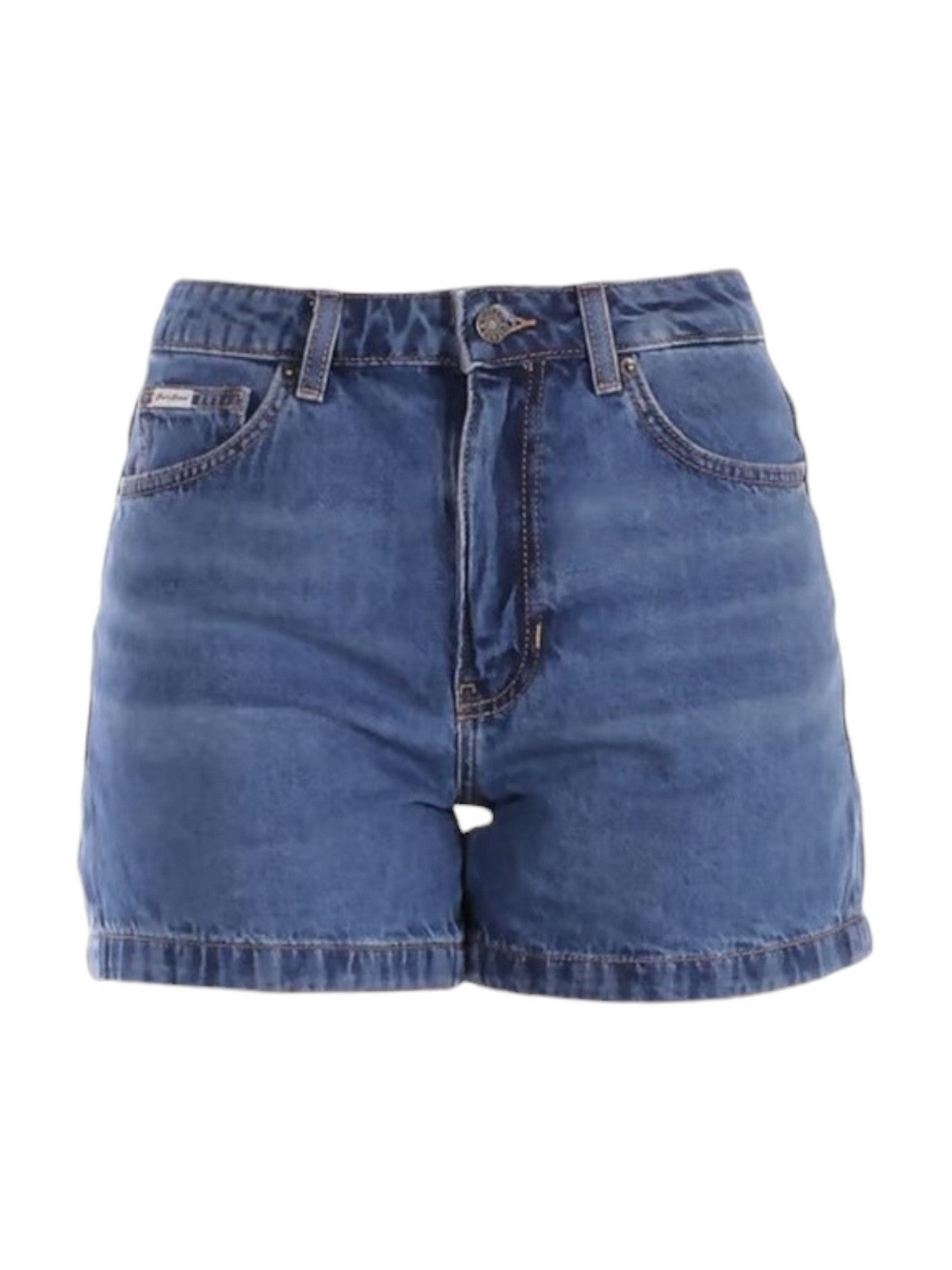 GUESS Pantalocino Donna GJ HIGHWAIST MOM SHORT W5GD0S D5O13 GJLV GJ LIGHT VINTAGE WAS
