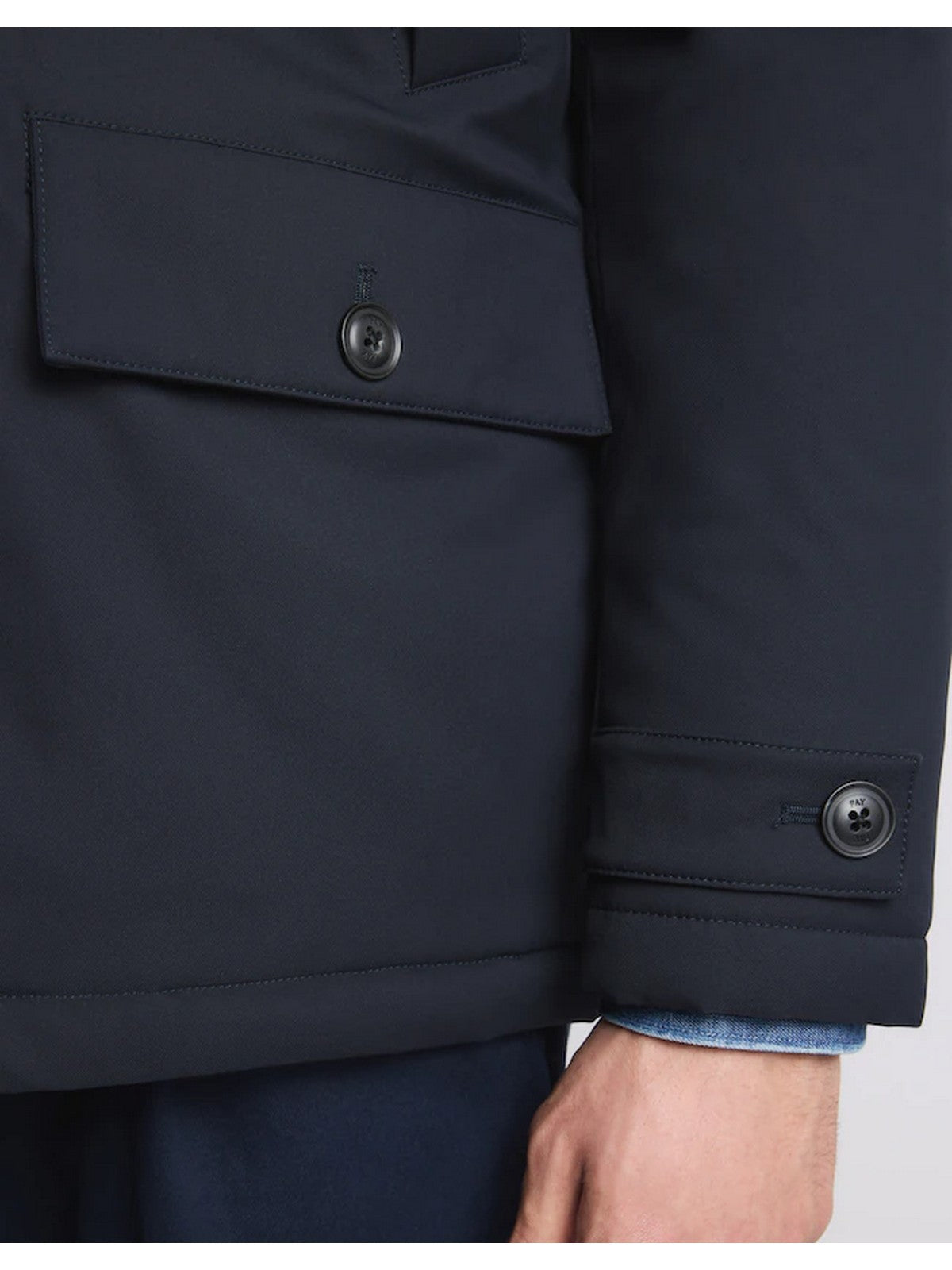 FAY Piumino Uomo NAM13510220XLMU809 BLU PETROLIO