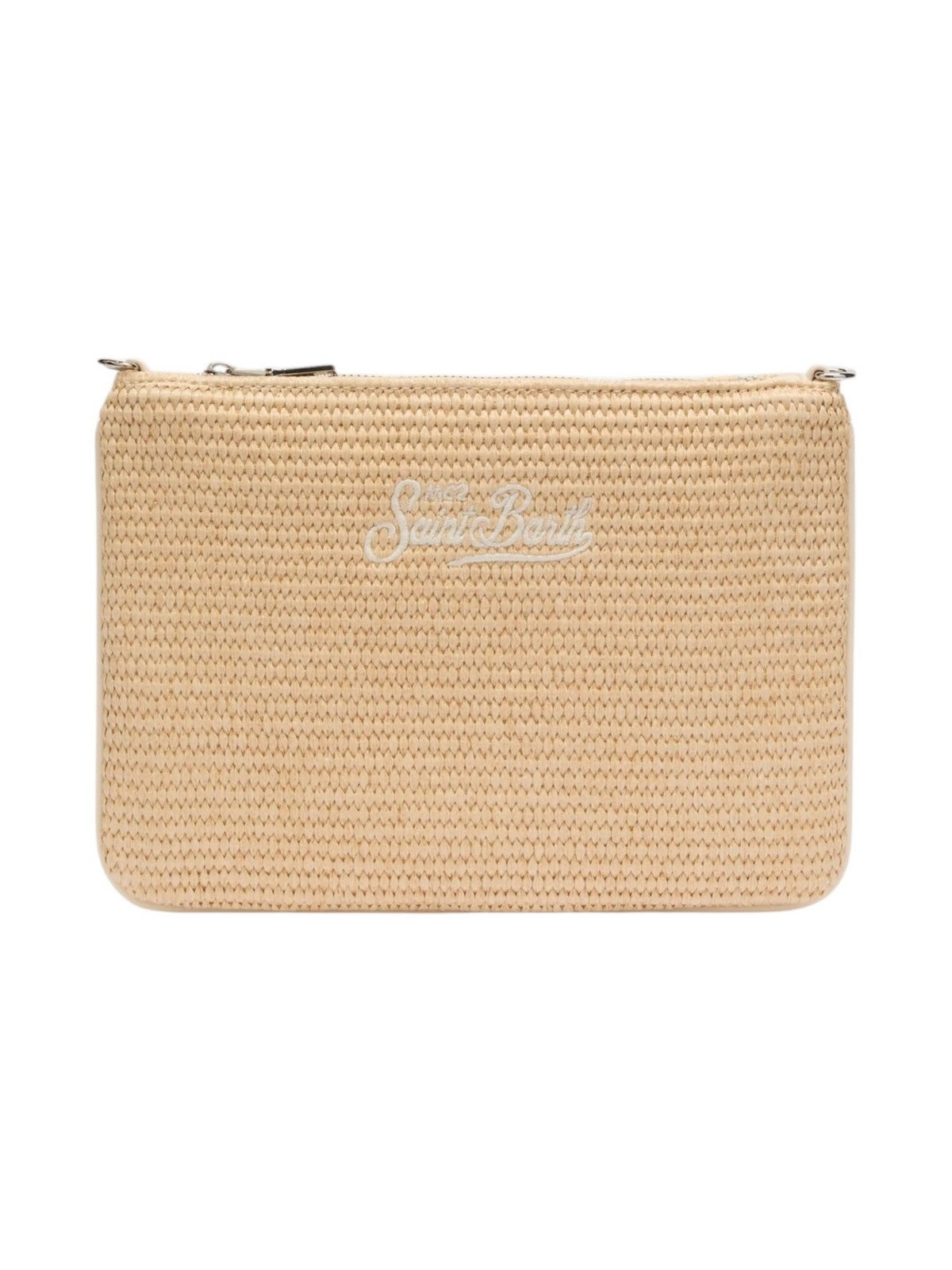 MC2 SAINT BARTH Pochette Donna PARISIENNE STRAW 06521H Beige gioboutiqueweb
