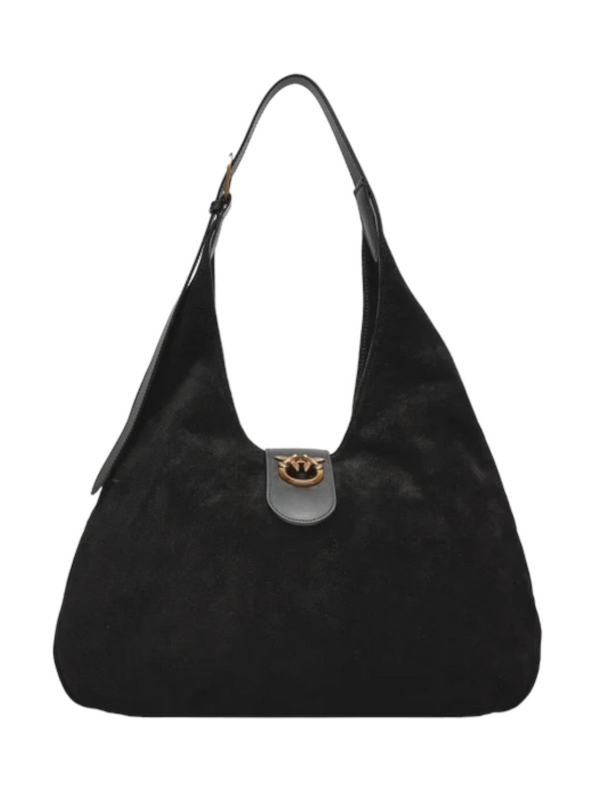 PINKO Borsa Donna Hobo big 102785-A0YG Z99Q Nero gioboutiqueweb