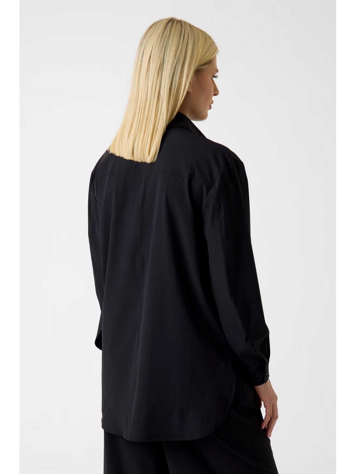 GUESS SPORT Camicia Donna NAT SHACKET V6RH00 WL232 JBLK Jet Black A996
