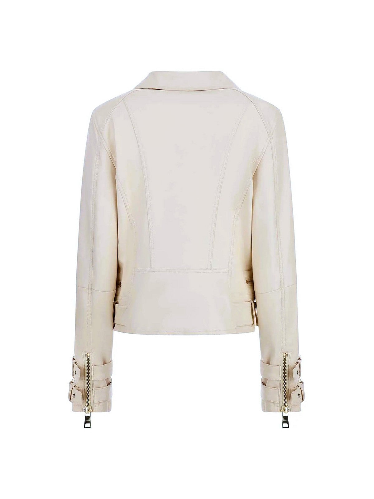 GUESS Giubbino Donna Olivia Moto Jacket W3BL93 K8S30 F1P5 Bianco gioboutiqueweb