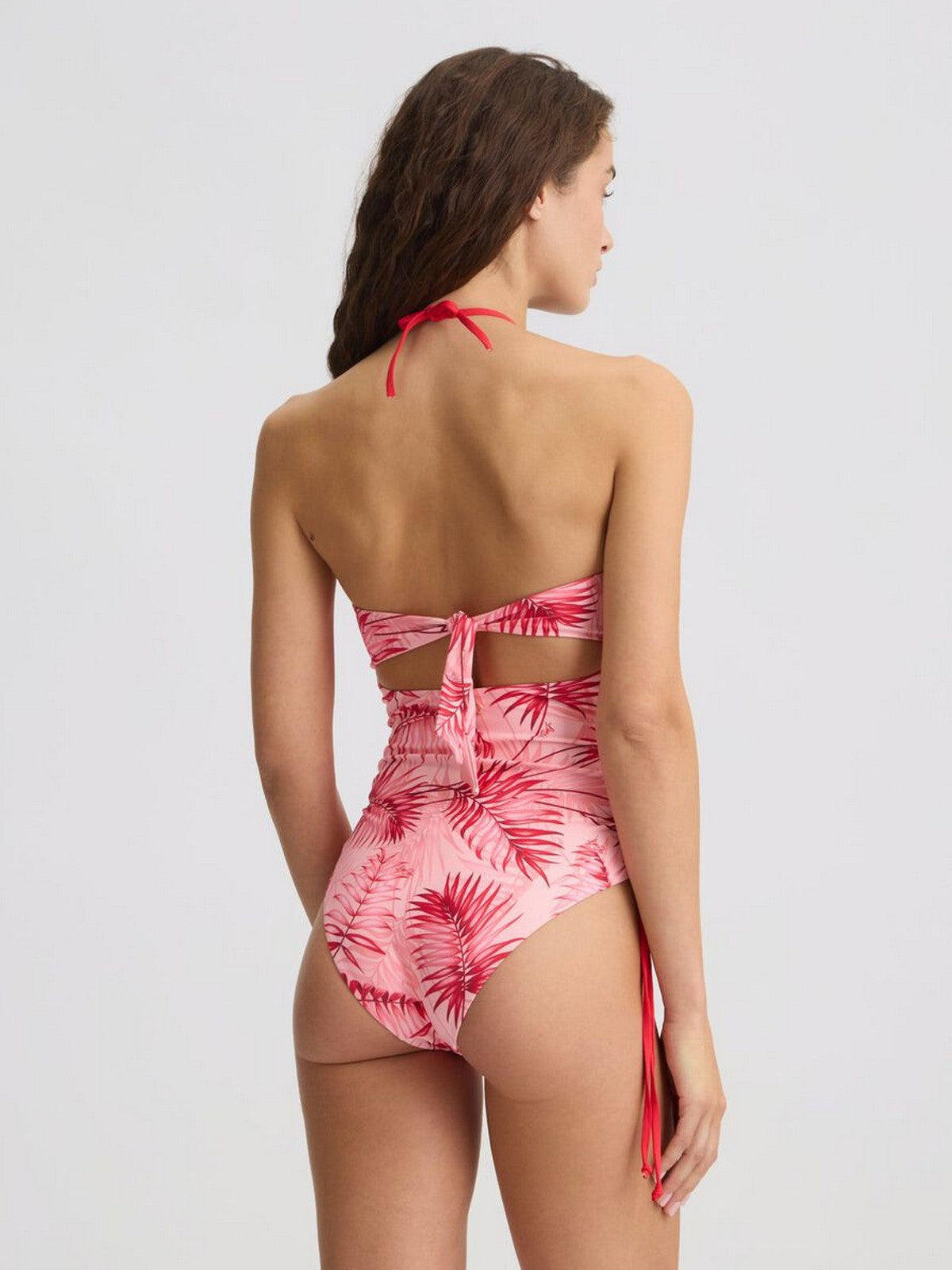 LIU JO BEACHWEAR Costume da bagno Donna VA5136J6448 M9150 St.pink palm gioboutiqueweb