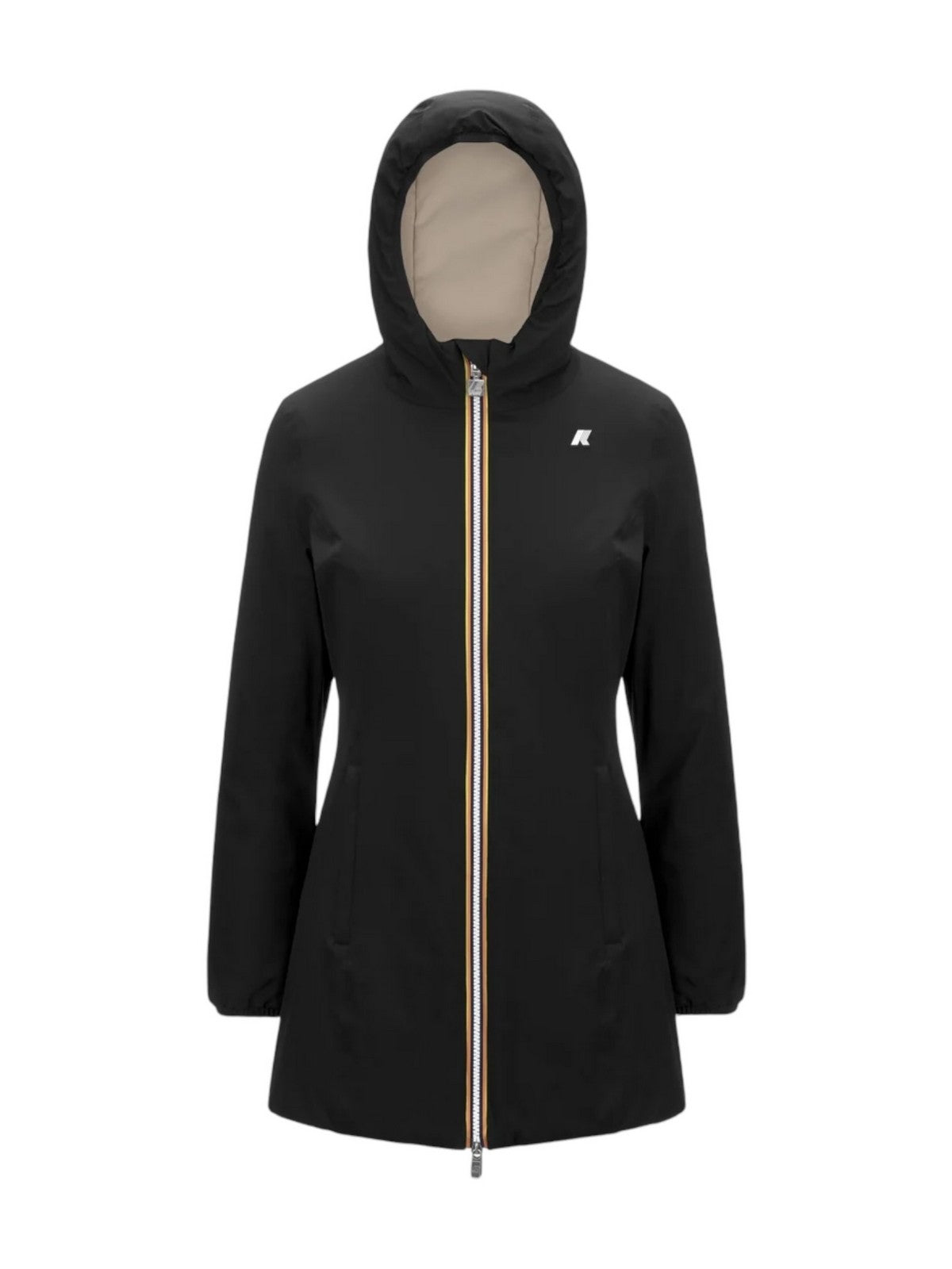 K-WAY Giubbino Donna DENISE ST WARM DOUBLE K6128UW AU7 Nero gioboutiqueweb