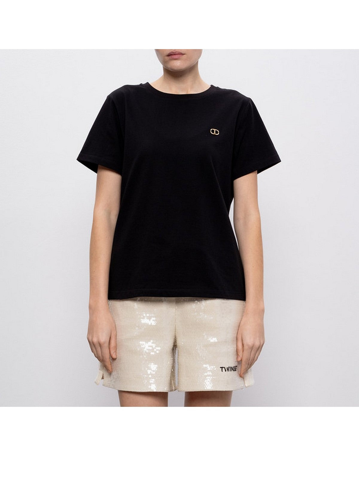 TWINSET T-shirt Donna 251TT2040 00006 Nero