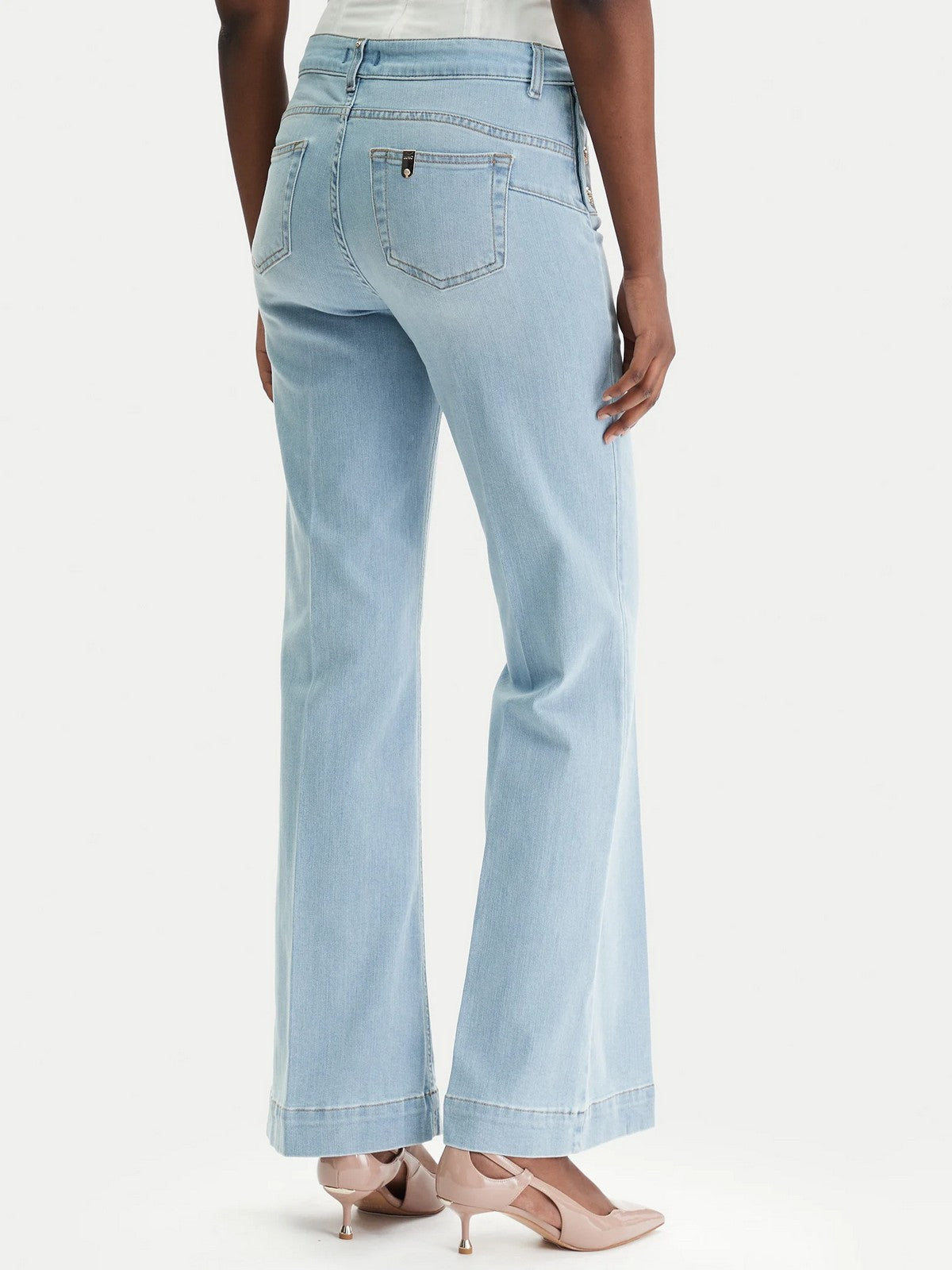LIU JO BLUE DENIM Jeans Donna UA6162D0275 78987 Den.Blue lt.buttons