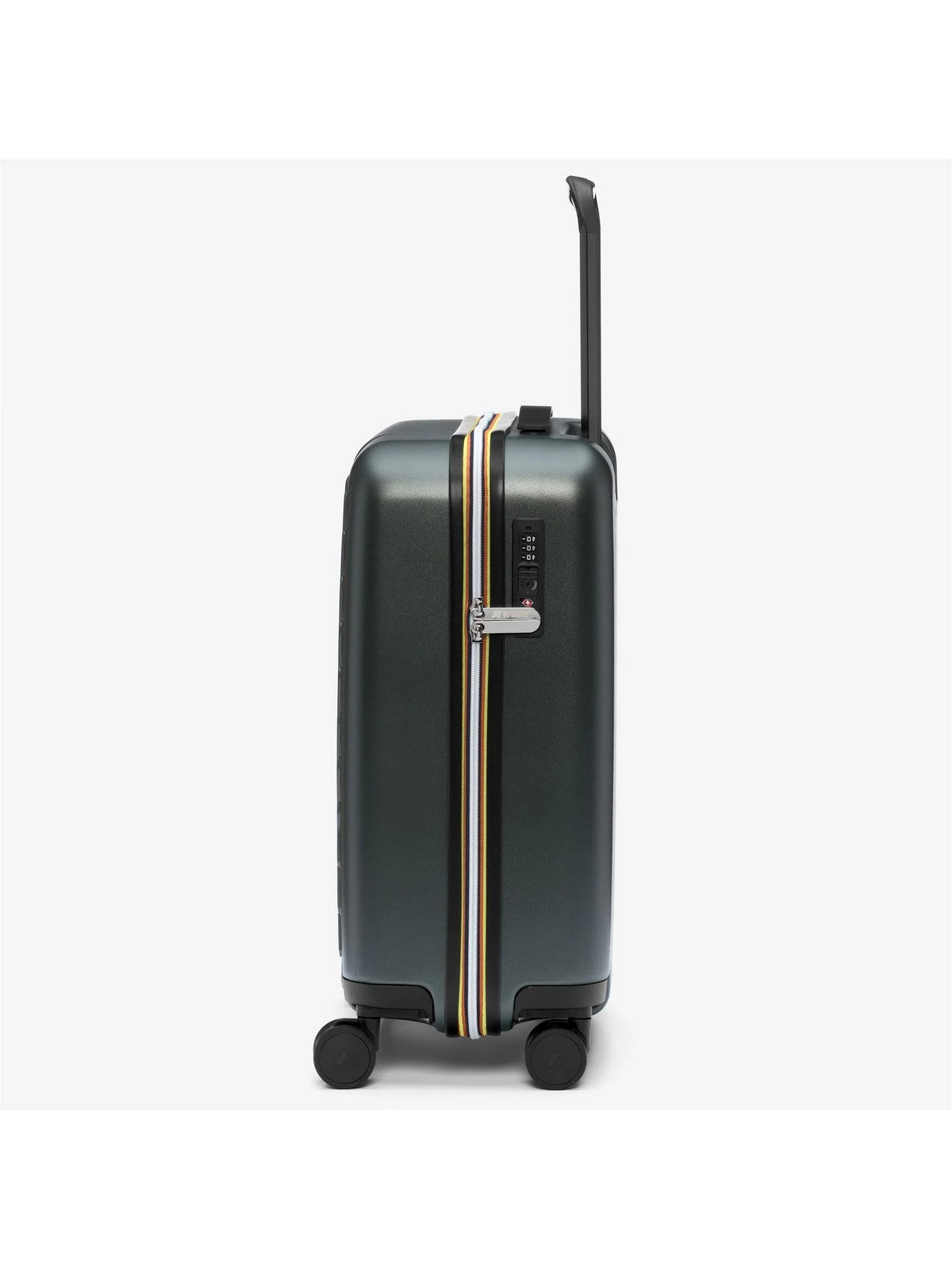 K-WAY Valigie e Trolley Unisex adulto EUDOXIE LOGO K4125ZW WMR GREEN BLACKISH