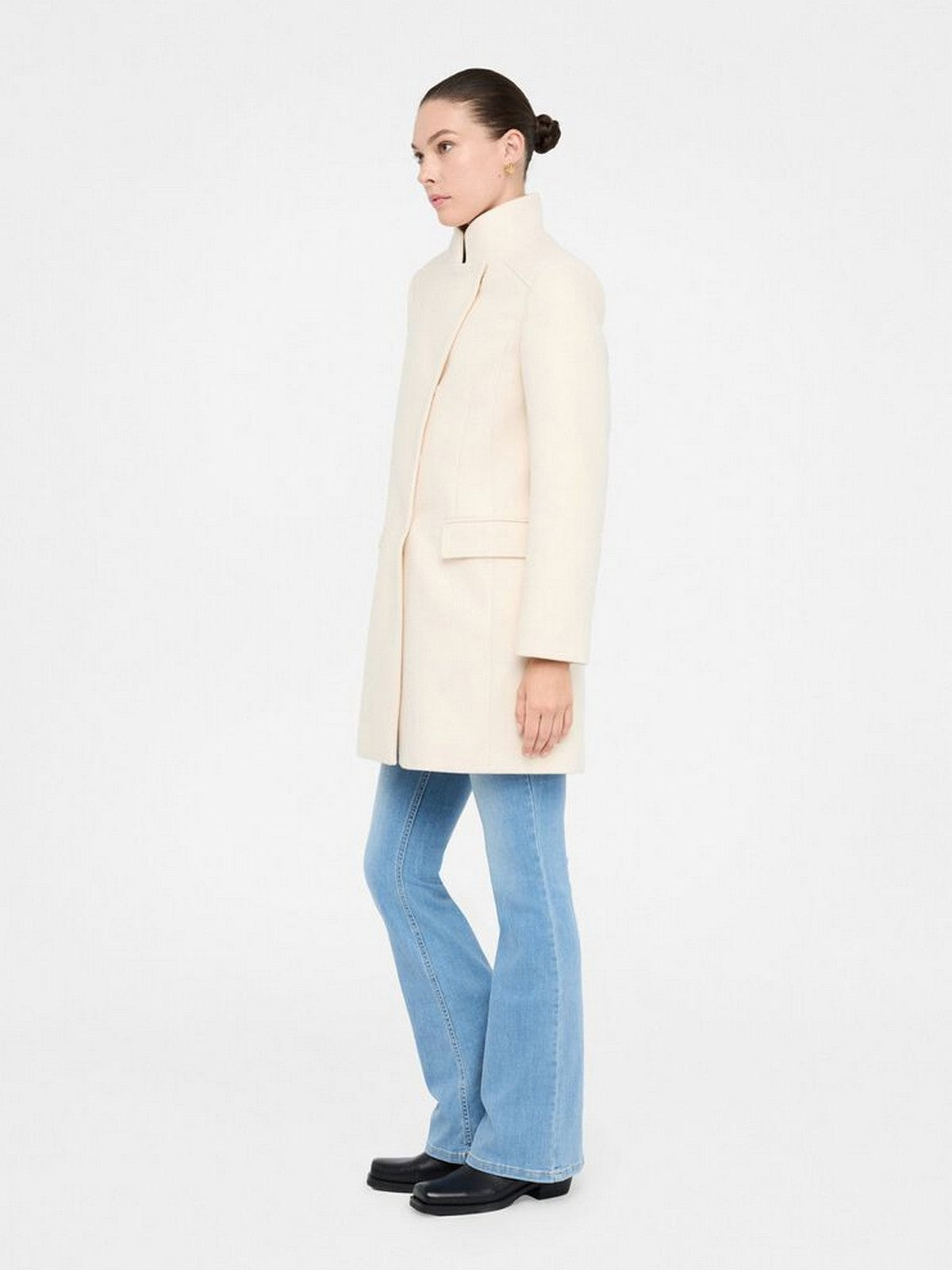 LIU JO WHITE Cappotto Donna MF5119J4873 20304 NATURALE