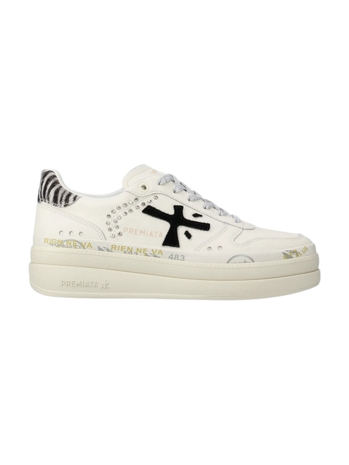 PREMIATA Sneaker Donna MICOL VAR 7752 off white