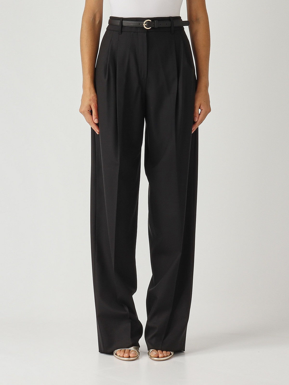 MAX MARA Pantalone Donna ENTRATA 2526136082600 005 Nero