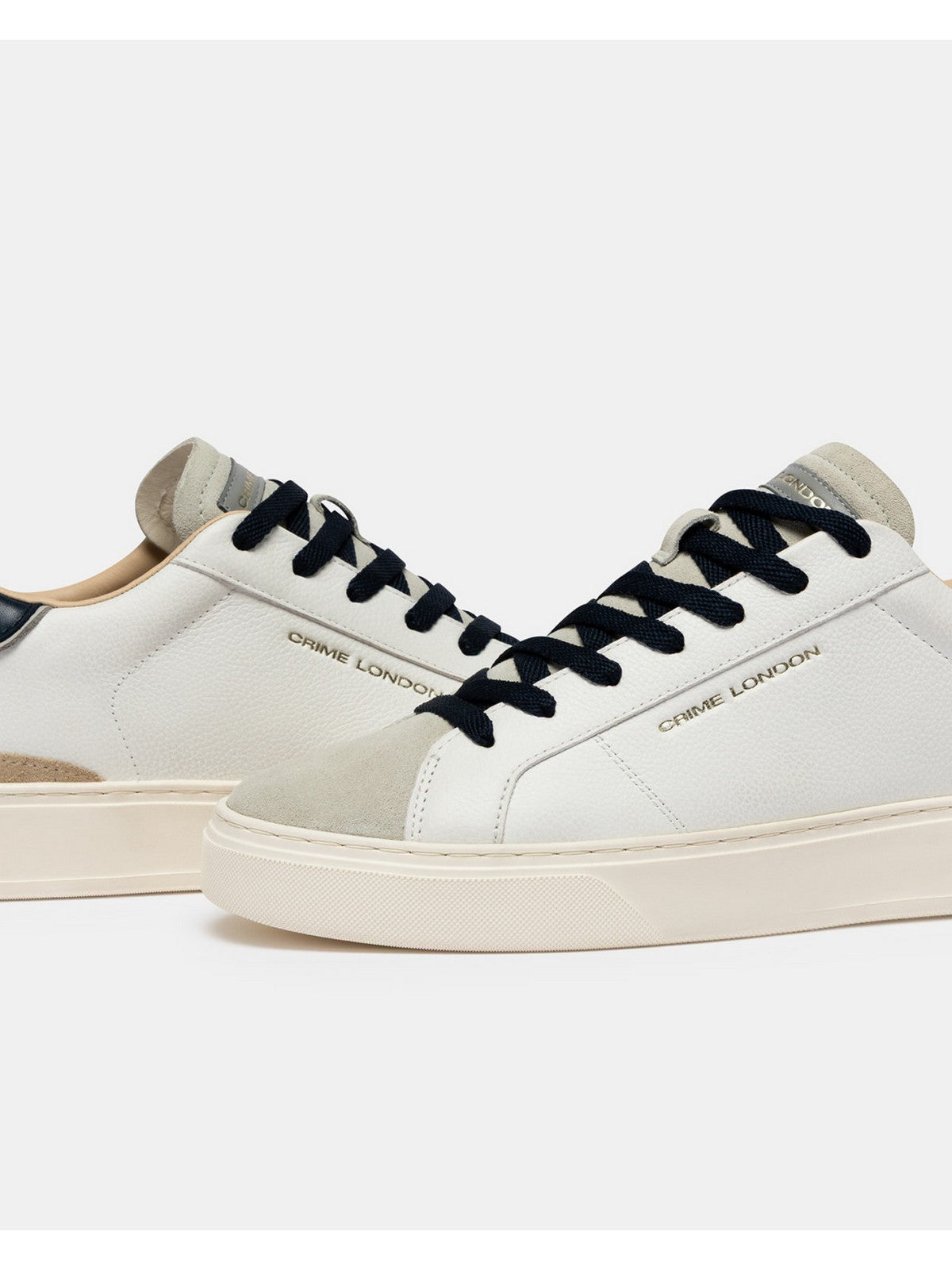 CRIME LONDON Sneaker Uomo BLADE DEEP ROYAL 19700PP8 10 WHITE