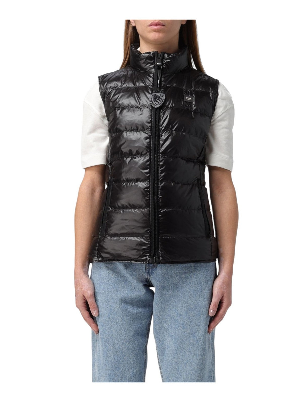 BLAUER Gilet Donna 24SBLDX03052 005050 999 Nero gioboutiqueweb
