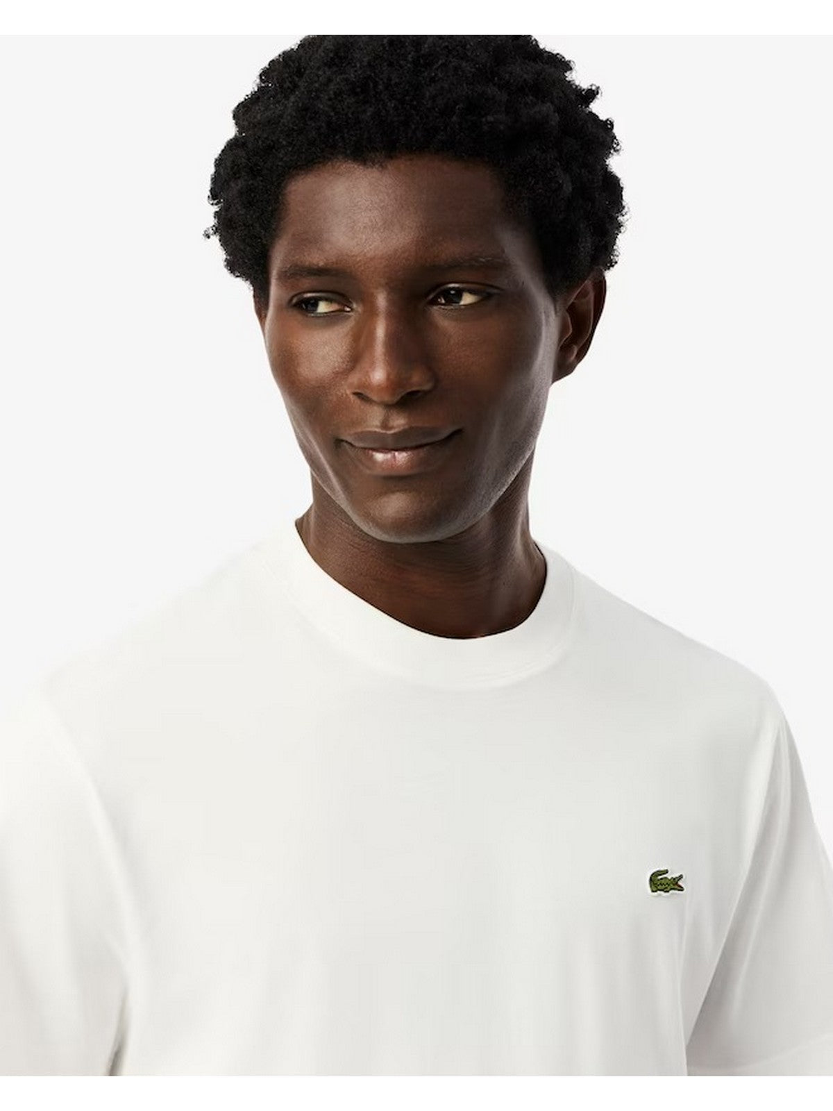 LACOSTE T-shirt Uomo TH7318 001 Bianco gioboutiqueweb