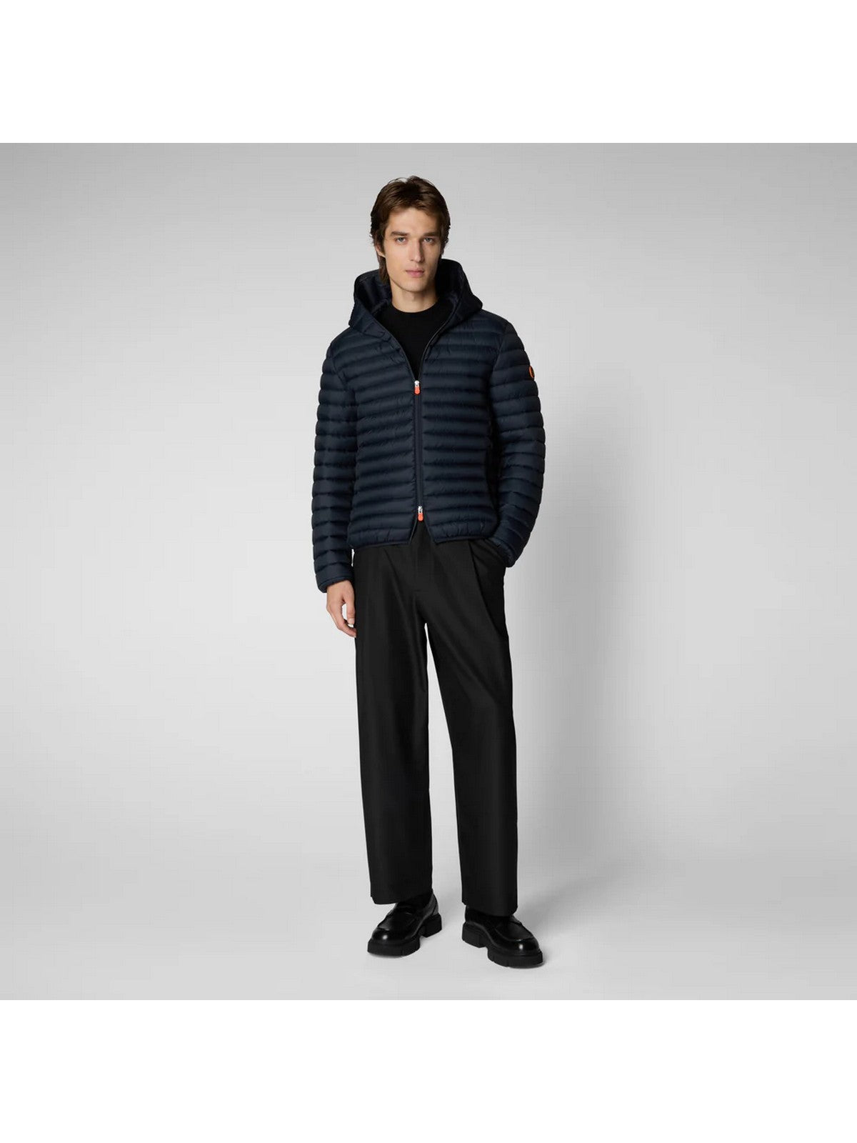 SAVE THE DUCK Piumino Uomo Donald D30650M GIGA19 90010 Blu gioboutiqueweb