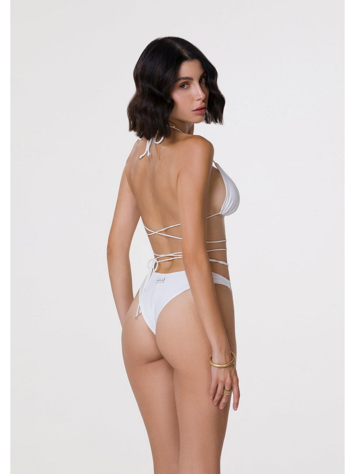 ME FUI Costume da bagno Donna MF24-0310WH Bianco gioboutiqueweb