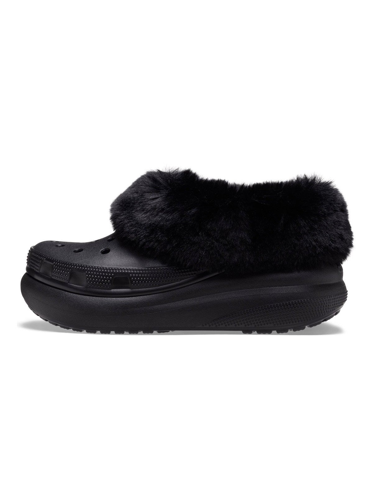 CROCS Ciabatta Donna Furever Crush 208446 BLK Nero gioboutiqueweb