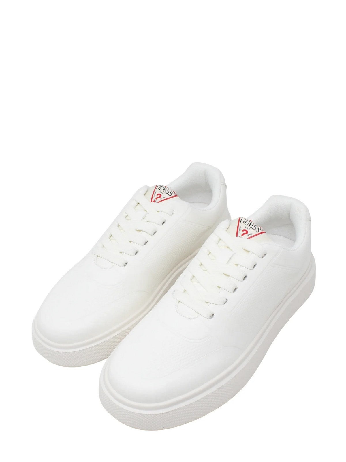 GUESS Sneaker Uomo PLEZIA FMPPLE ELE12 WHITE WHITE