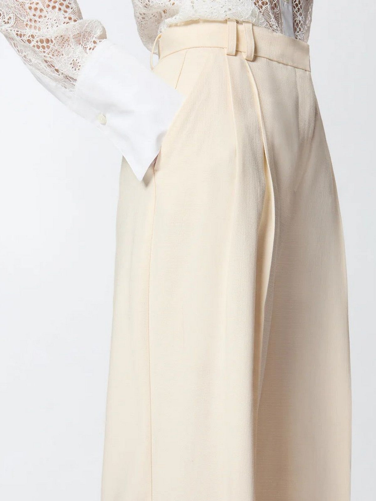 PINKO Pantalone Donna BRESCELLO PANTALONE FRISOTTINO 106918-A2W6 C00 BIANCO CIGNO
