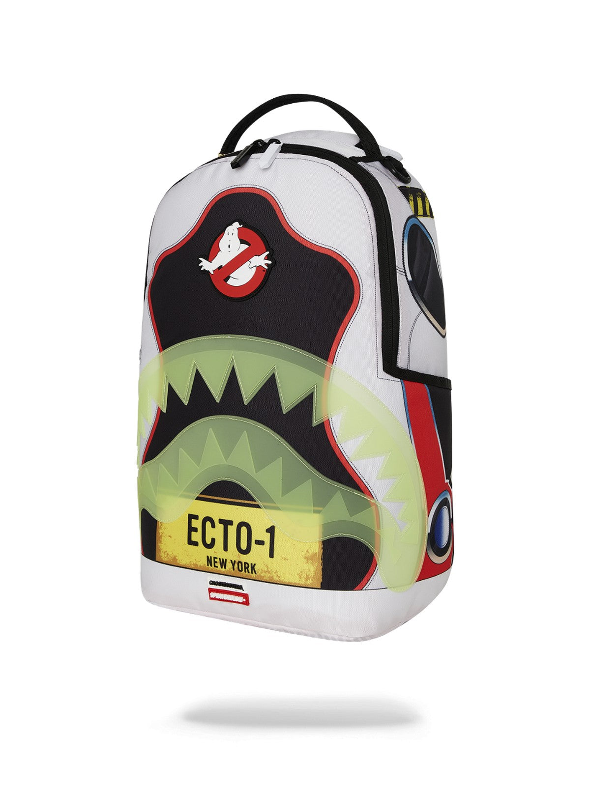 SPRAYGROUND Zaino Uomo GHOSTBUSTERS ECTO-1 SPECIAL OPS DLXR BACKPACK 910B6376NSZ BIANCO gioboutiqueweb