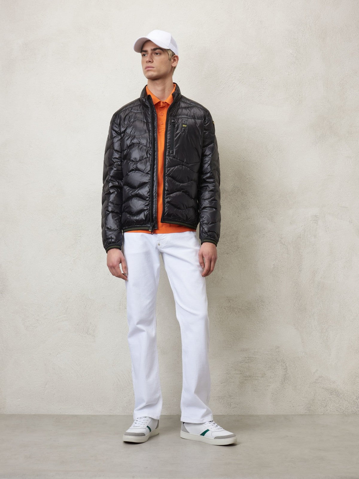 Blauer Männer -Down -Jacke 24SBLUC03070 006719 999 Schwarz