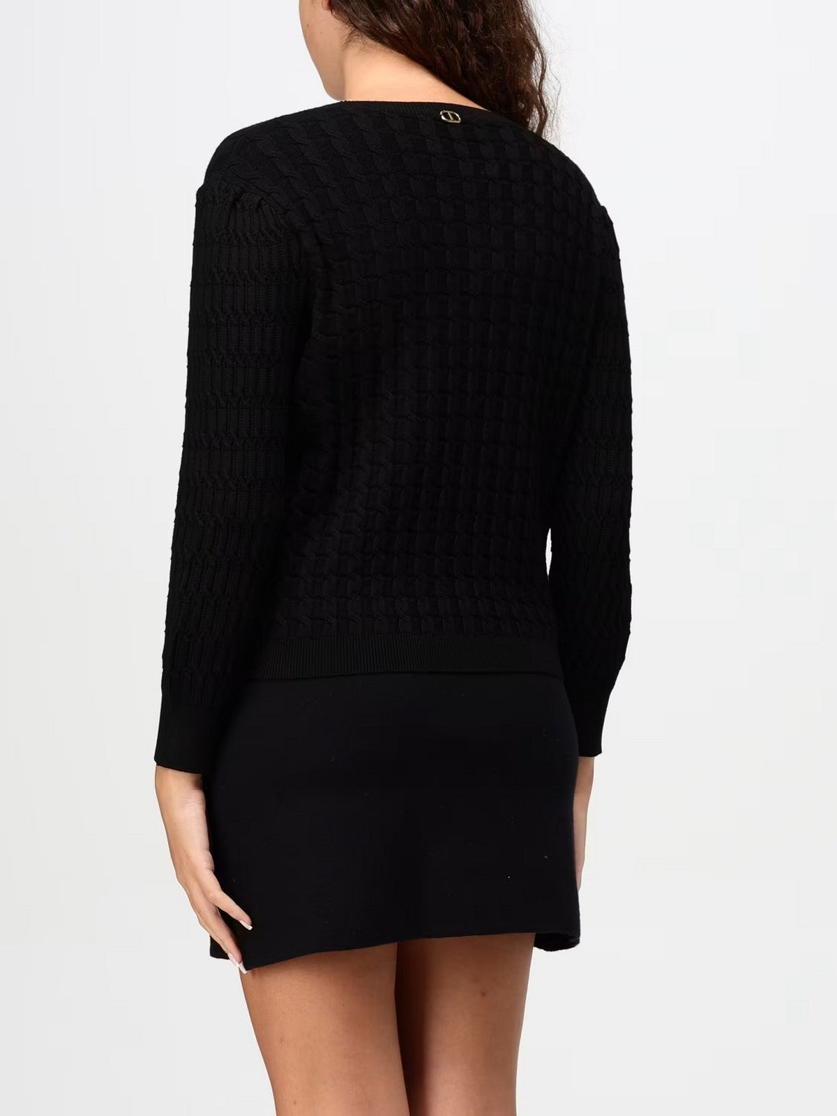 TWINSET Maglione Donna 242TP3340 00006 Nero gioboutiqueweb