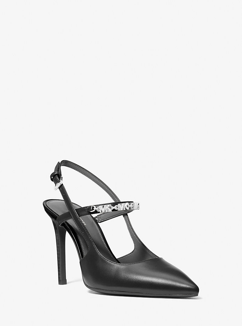 MICHAEL KORS Décolleté Donna DINA FLEX HIGH SLING PUMP 40R6DIHP1L 001 BLACK