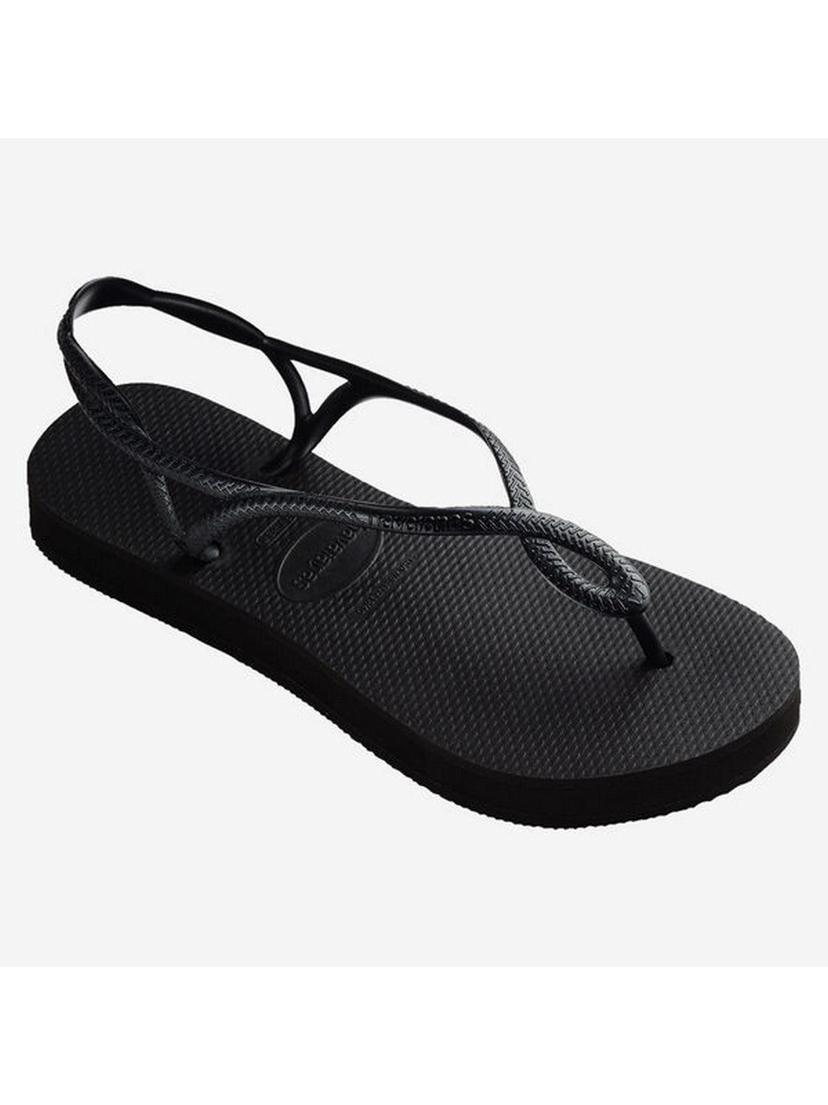 HAVAIANAS Infradito Donna Hav. Luna Flatform 4148600.0090 Nero gioboutiqueweb