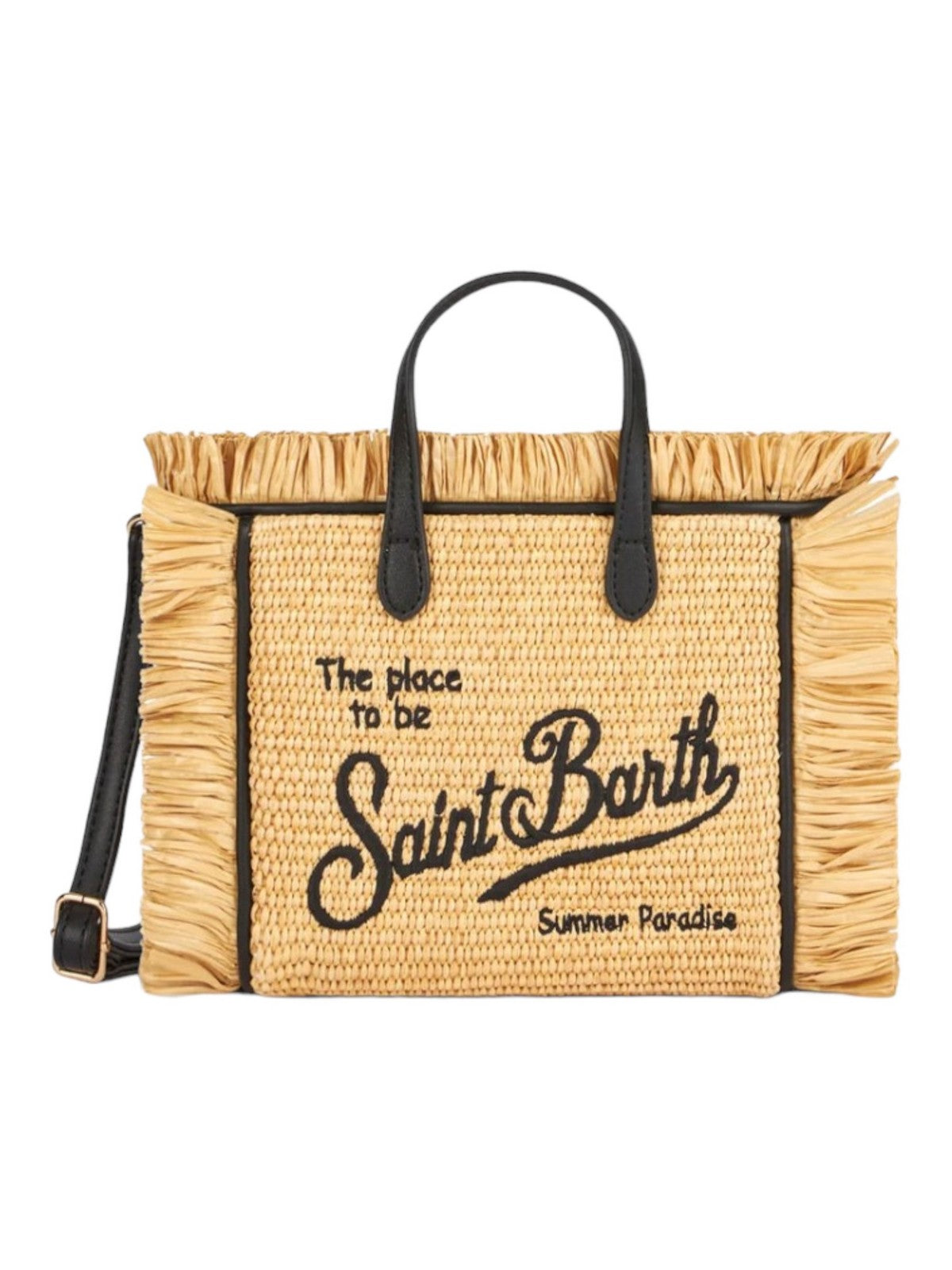 MC2 SAINT BARTH Borsa Donna VANITY MINI STRAW 00792F Beige gioboutiqueweb