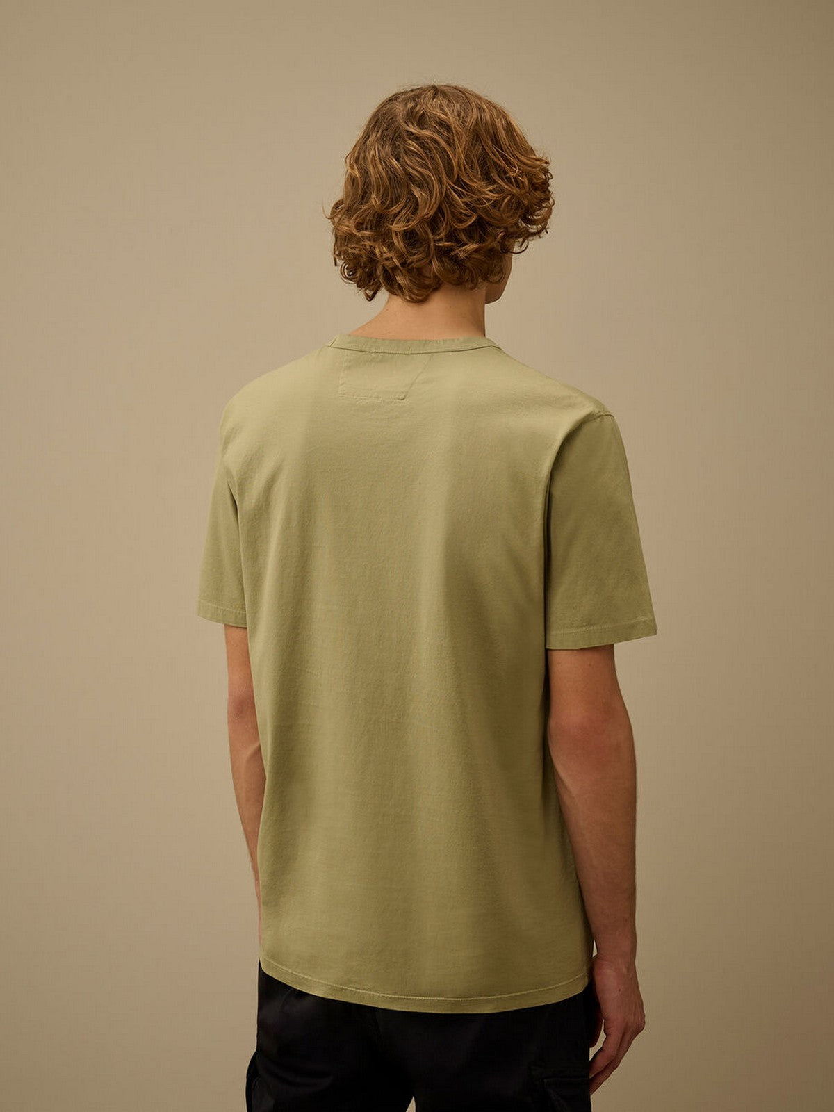 C.P. COMPANY T-shirt Uomo 20CMTS113A006374G 610 610 - MOSS GRAY