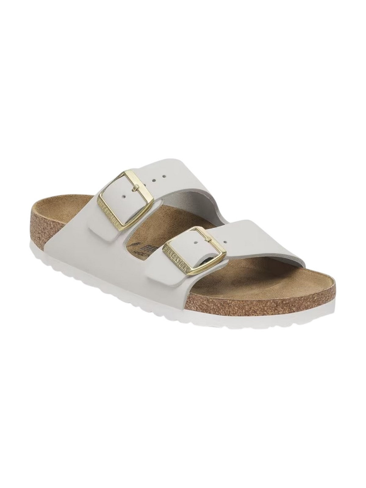 BIRKENSTOCK Sandalo Donna Arizona antique white, Nubuck Leather 1029475 Bianco gioboutiqueweb