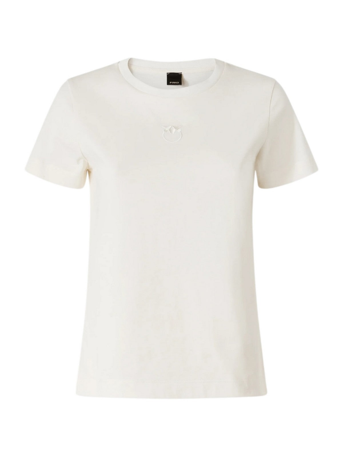 PINKO T-shirt Donna BUSSOLOTTO T-SHIRT 100355-A339 Z05 BIANCO-BIANCANEVE