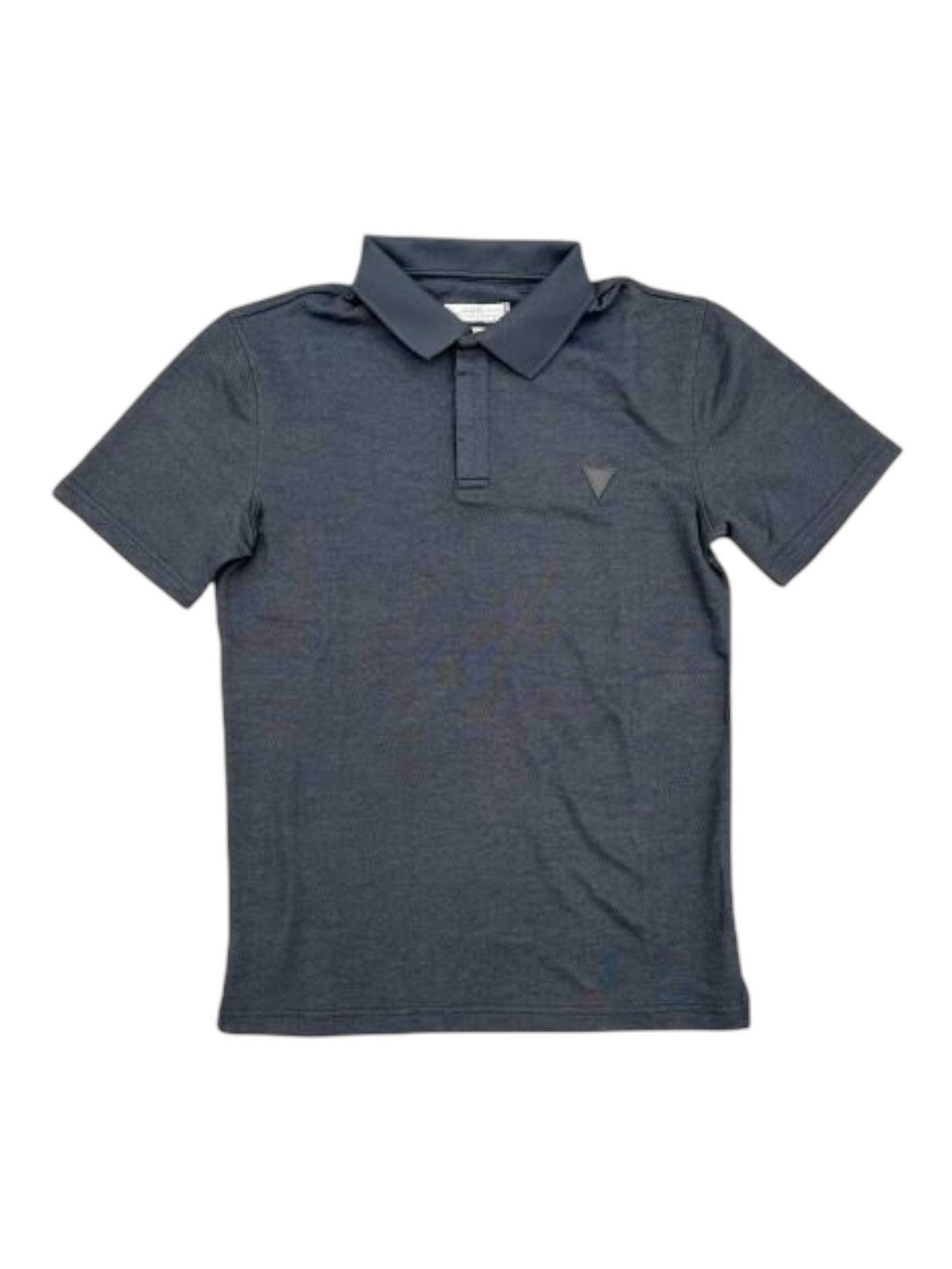 GUESS Polo Uomo SMALL TRIANGLE YD SS POLO M5RP02 KCLR2 FB9Q BLUE YARN DYED gioboutiqueweb