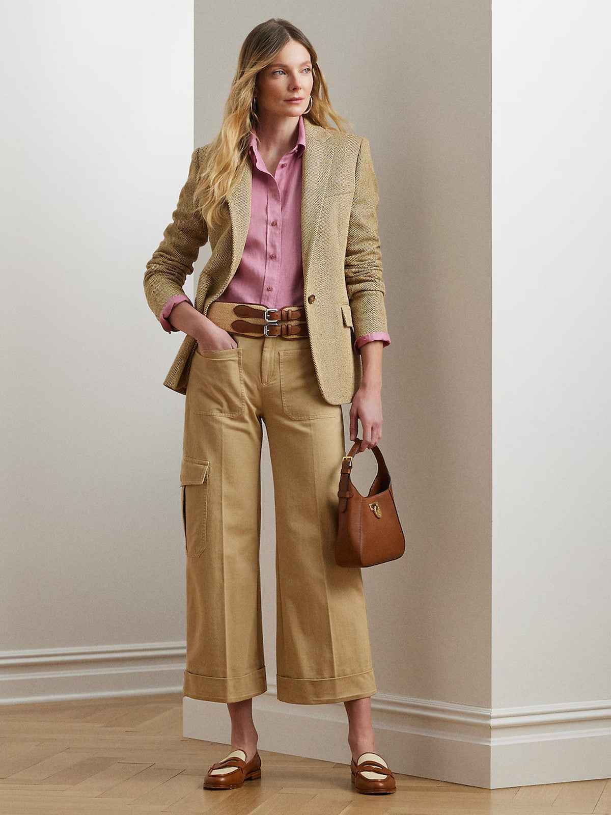 LAUREN RALPH LAUREN Camicia Donna Karrie 200782777 067 Rosa gioboutiqueweb