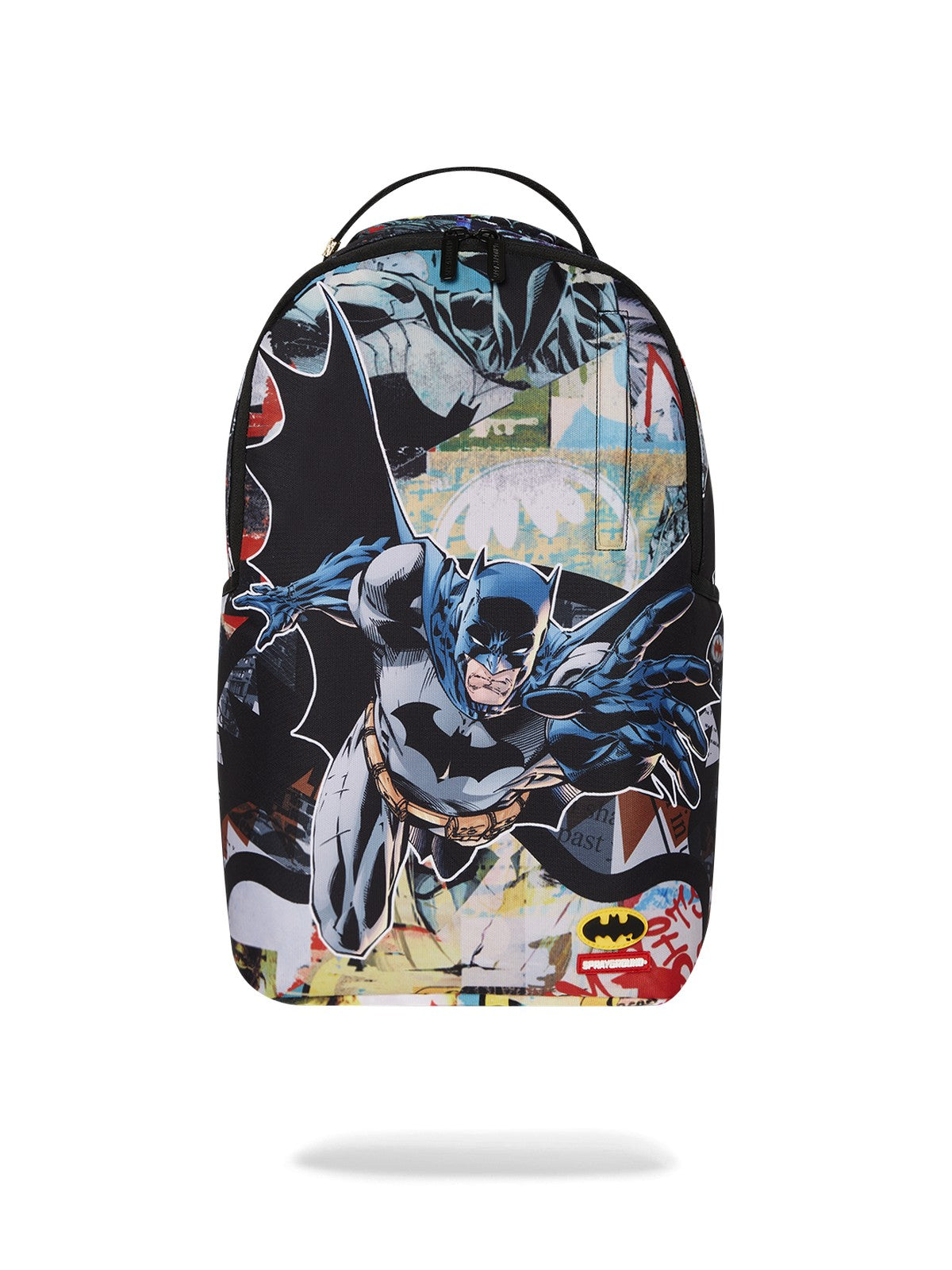 SPRAYGROUND Zaino Uomo DC BATMAN COLLAGE SHARK DLXR BACKPACK 910B7340NSZ Nero