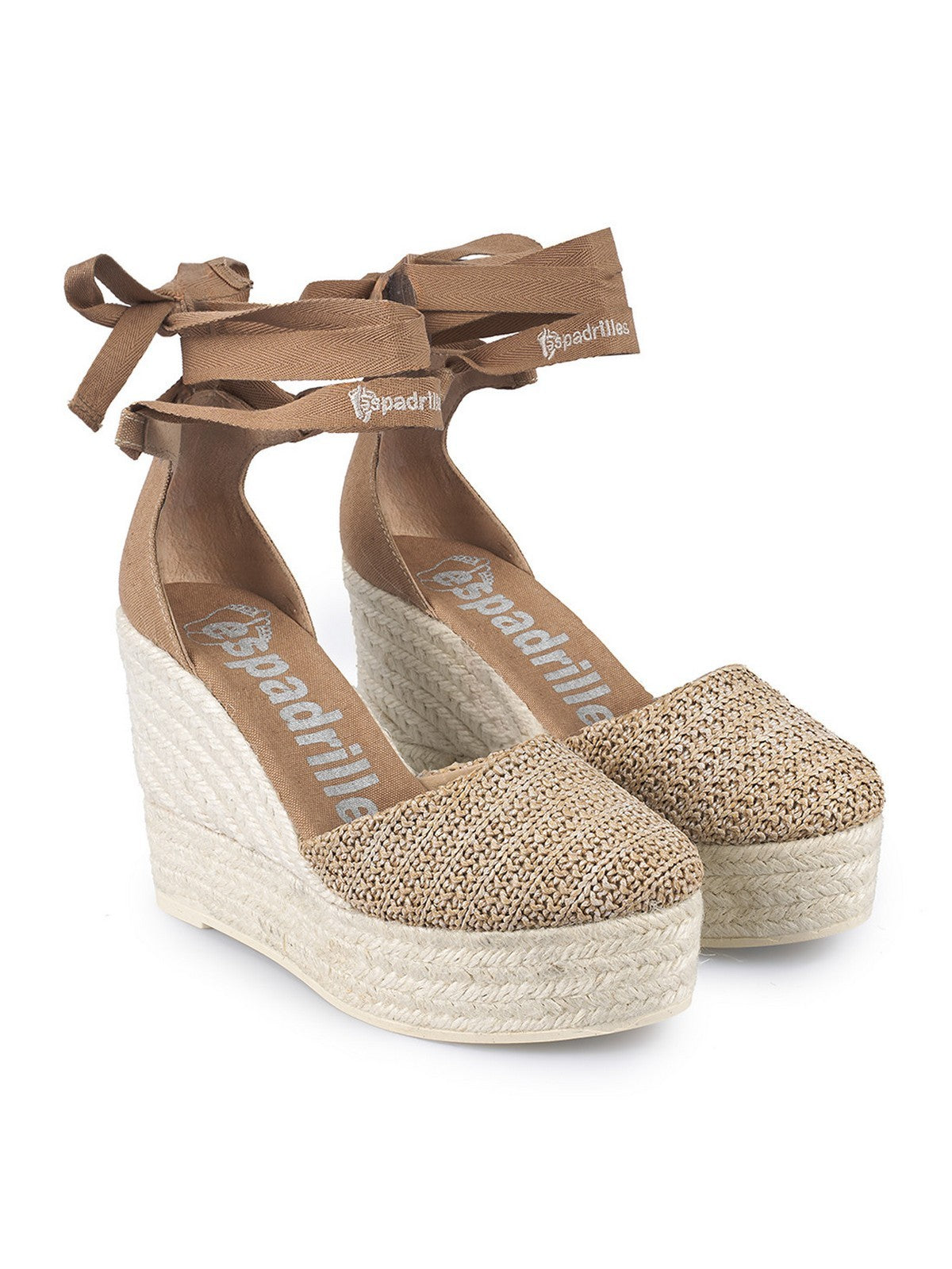ESPADRILLES Sandalo Donna ANTEX BRUSH 11559176 NATURAL gioboutiqueweb
